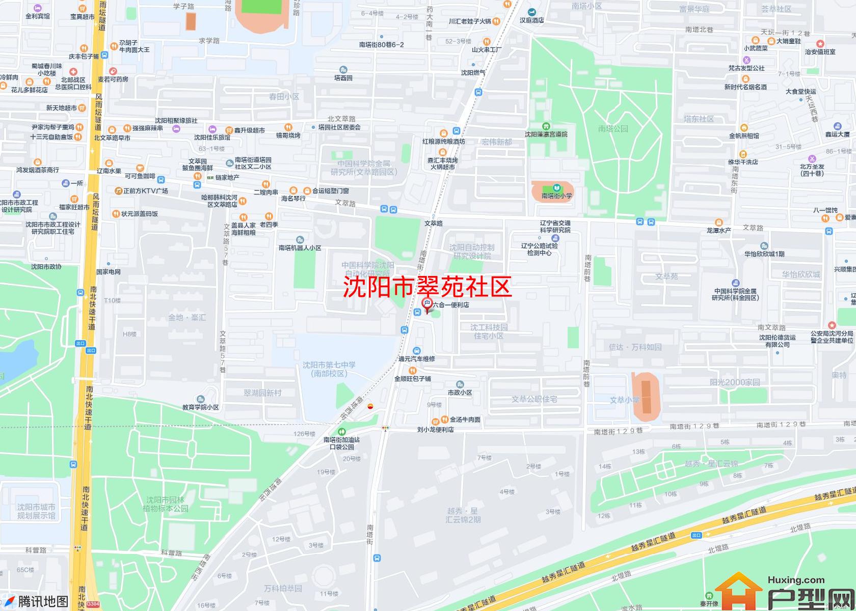 翠苑社区小区 - 户型网