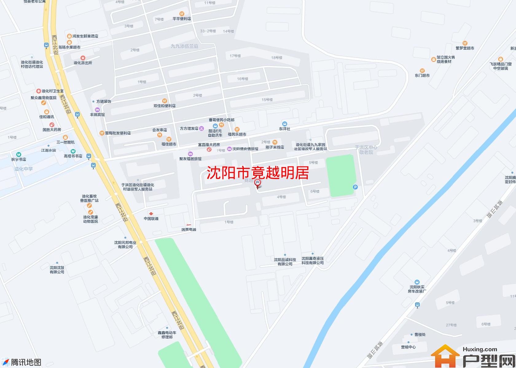 竟越明居小区 - 户型网