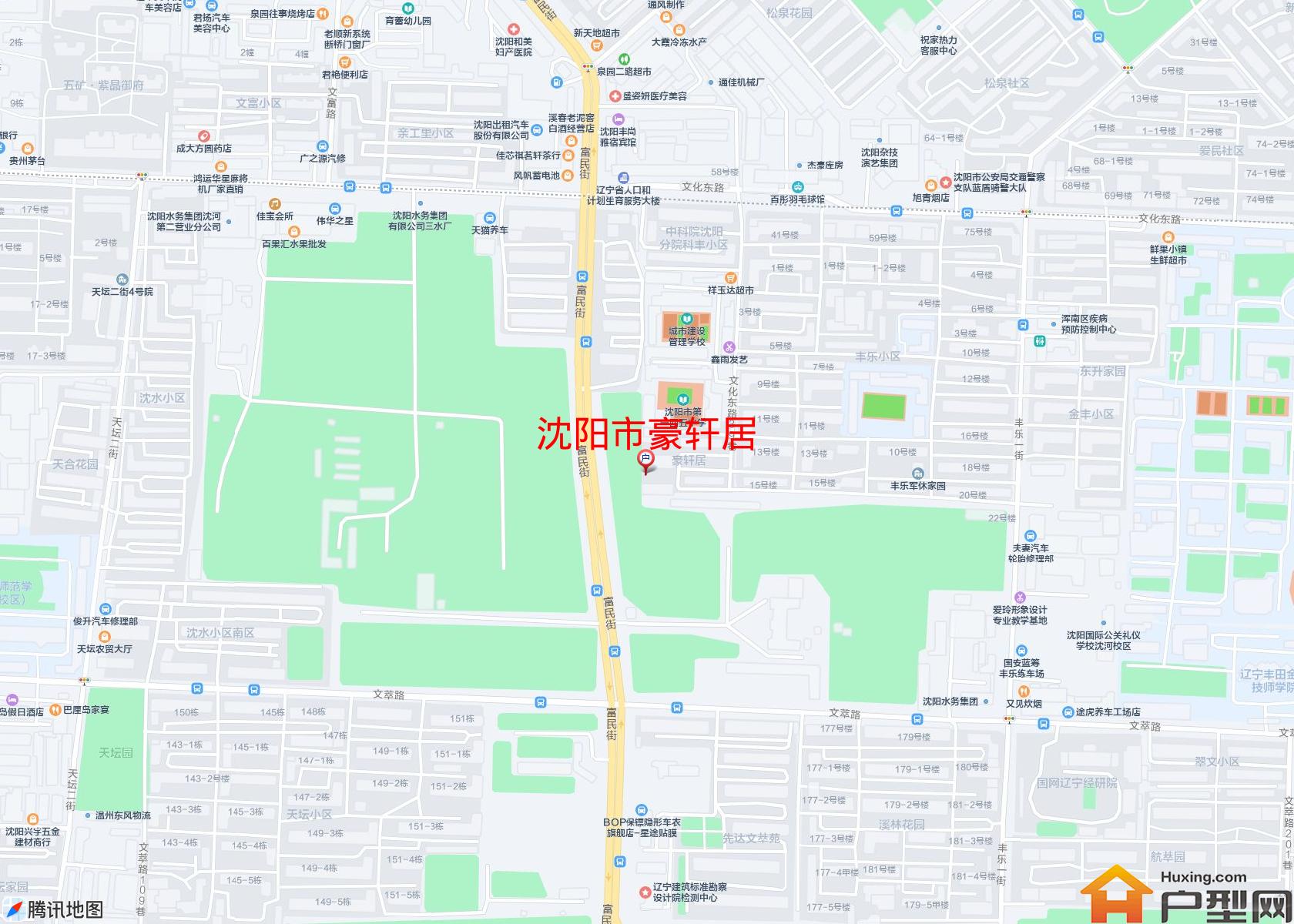 豪轩居小区 - 户型网