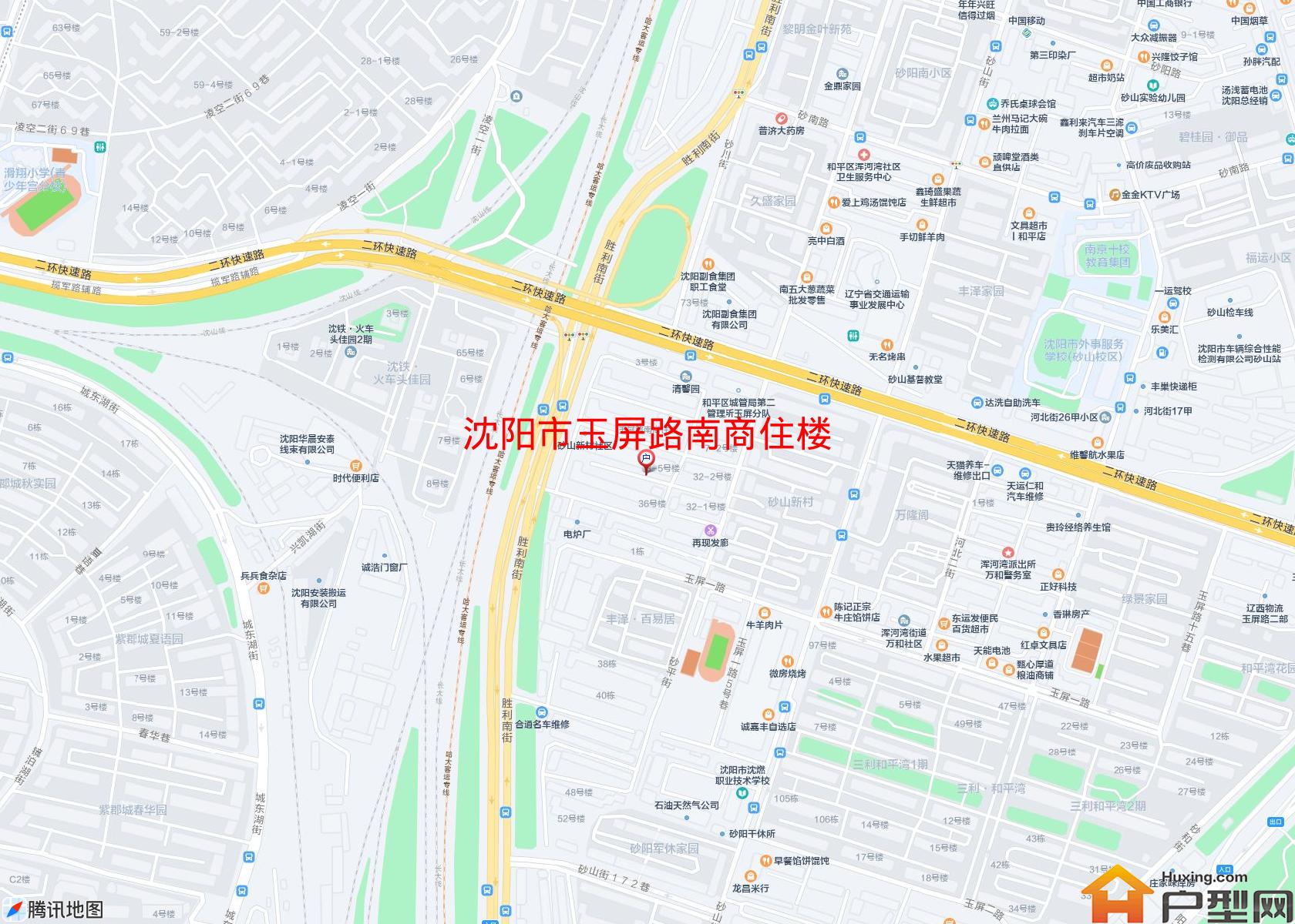 玉屏路南商住楼小区 - 户型网