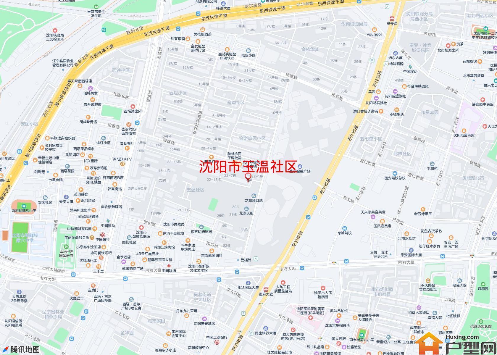 玉温社区小区 - 户型网
