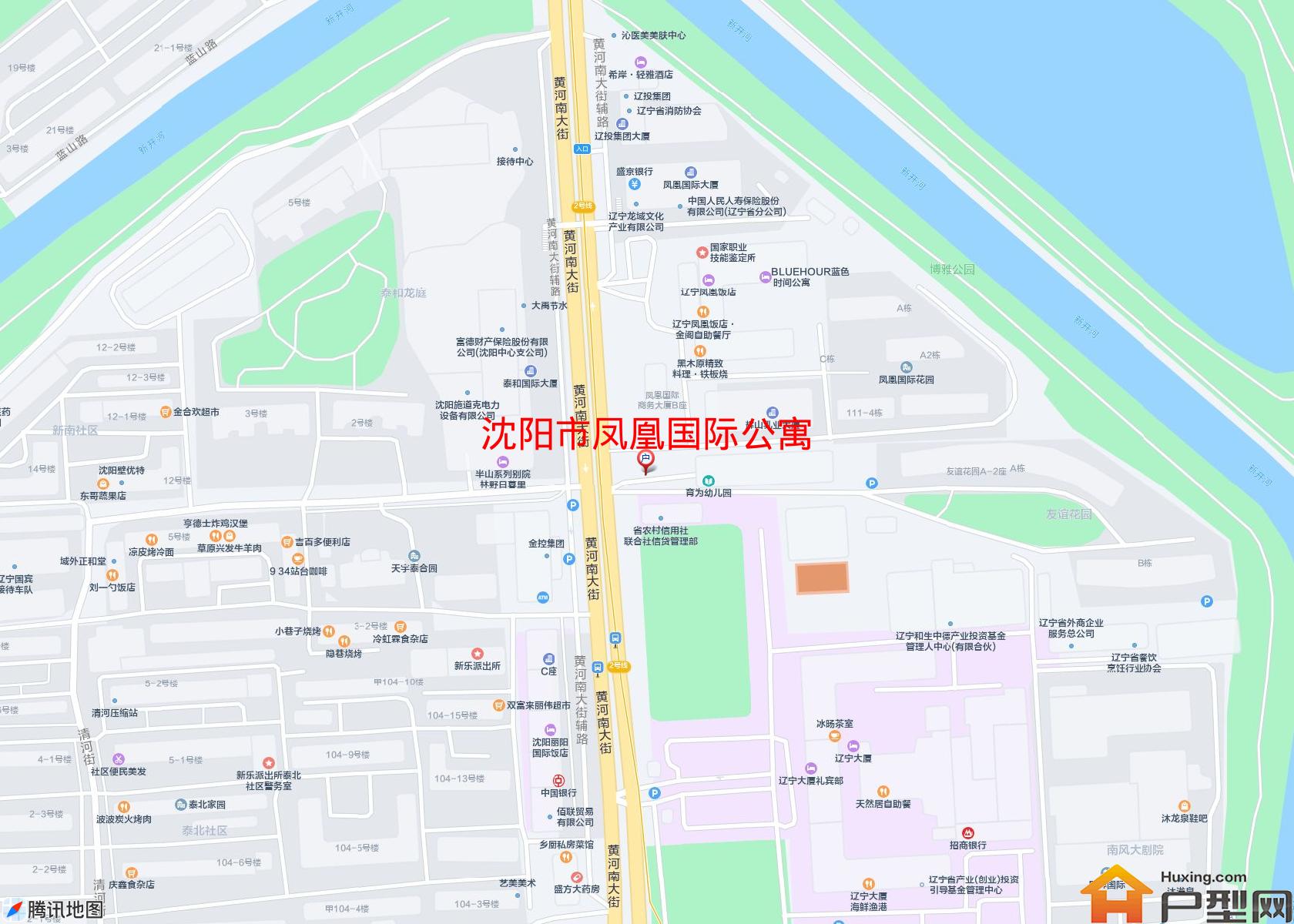 凤凰国际公寓小区 - 户型网