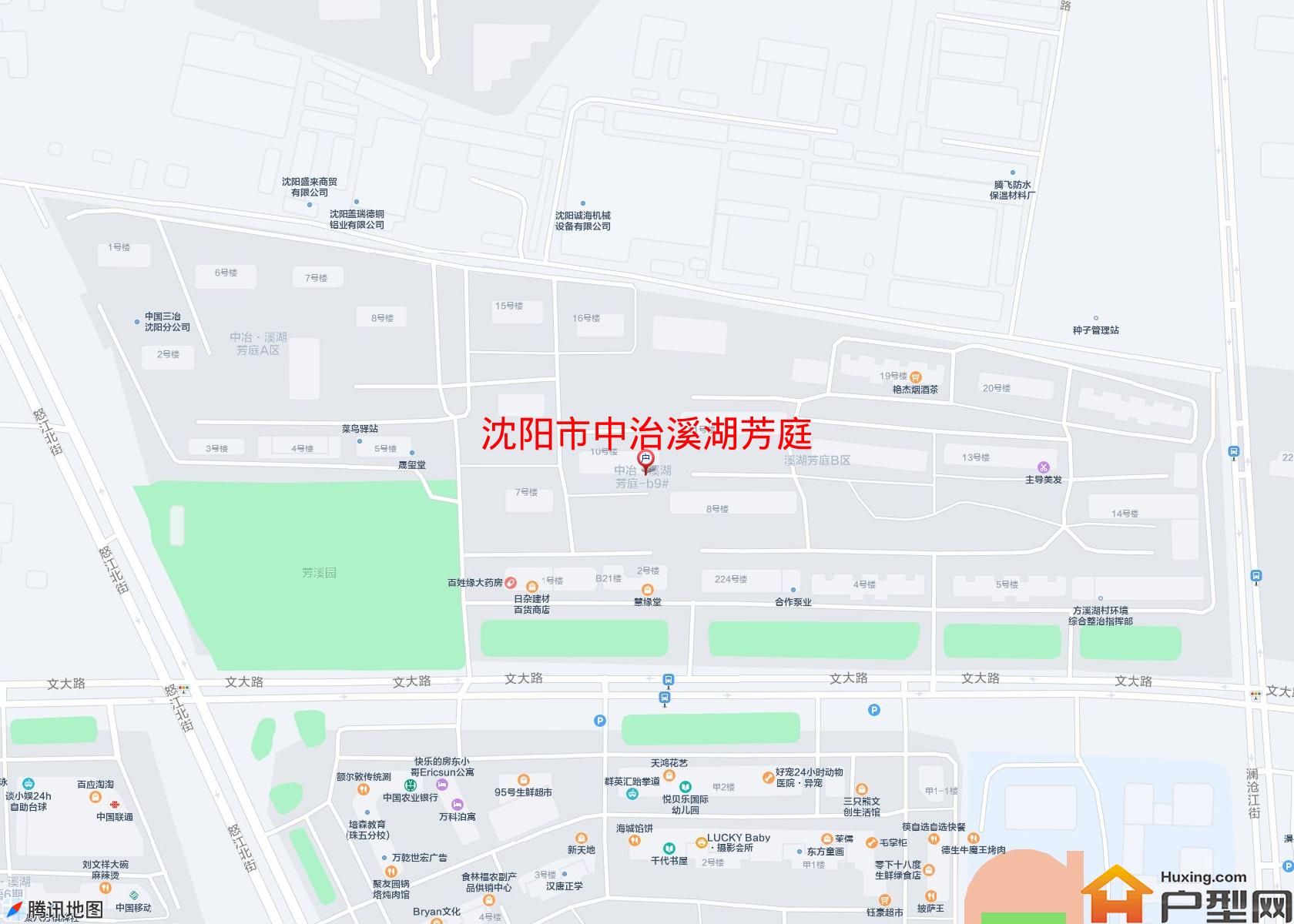 中治溪湖芳庭小区 - 户型网