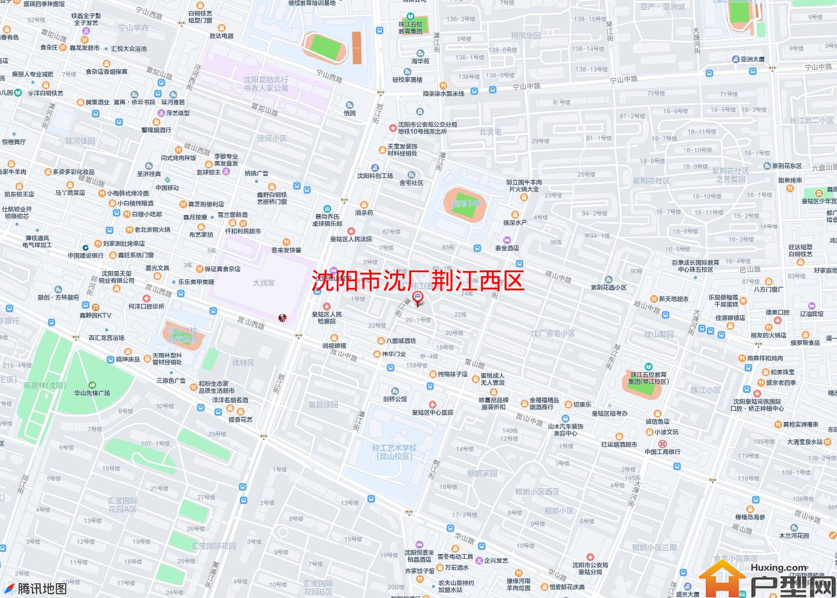 沈厂荆江西区小区 - 户型网