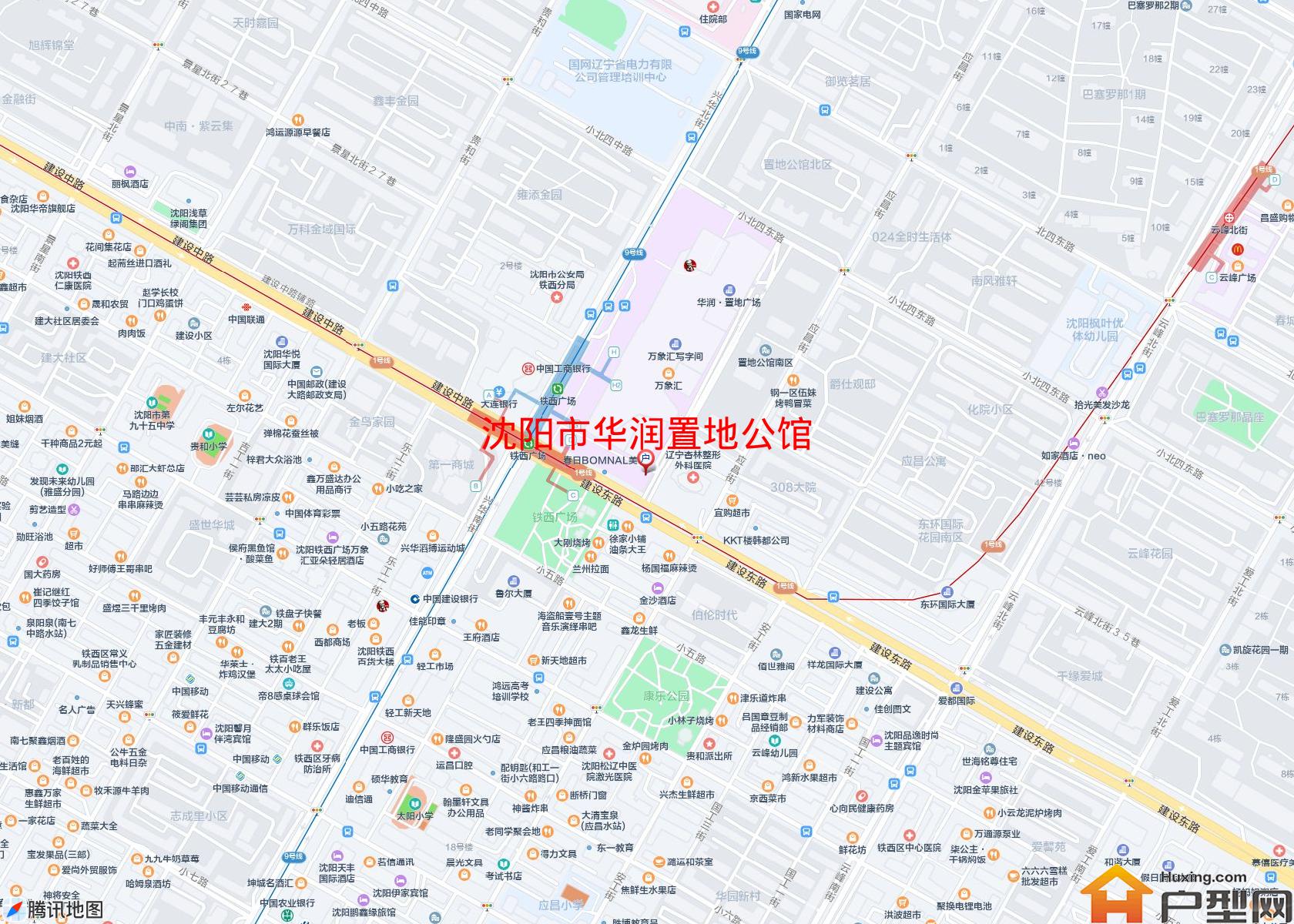 华润置地公馆小区 - 户型网