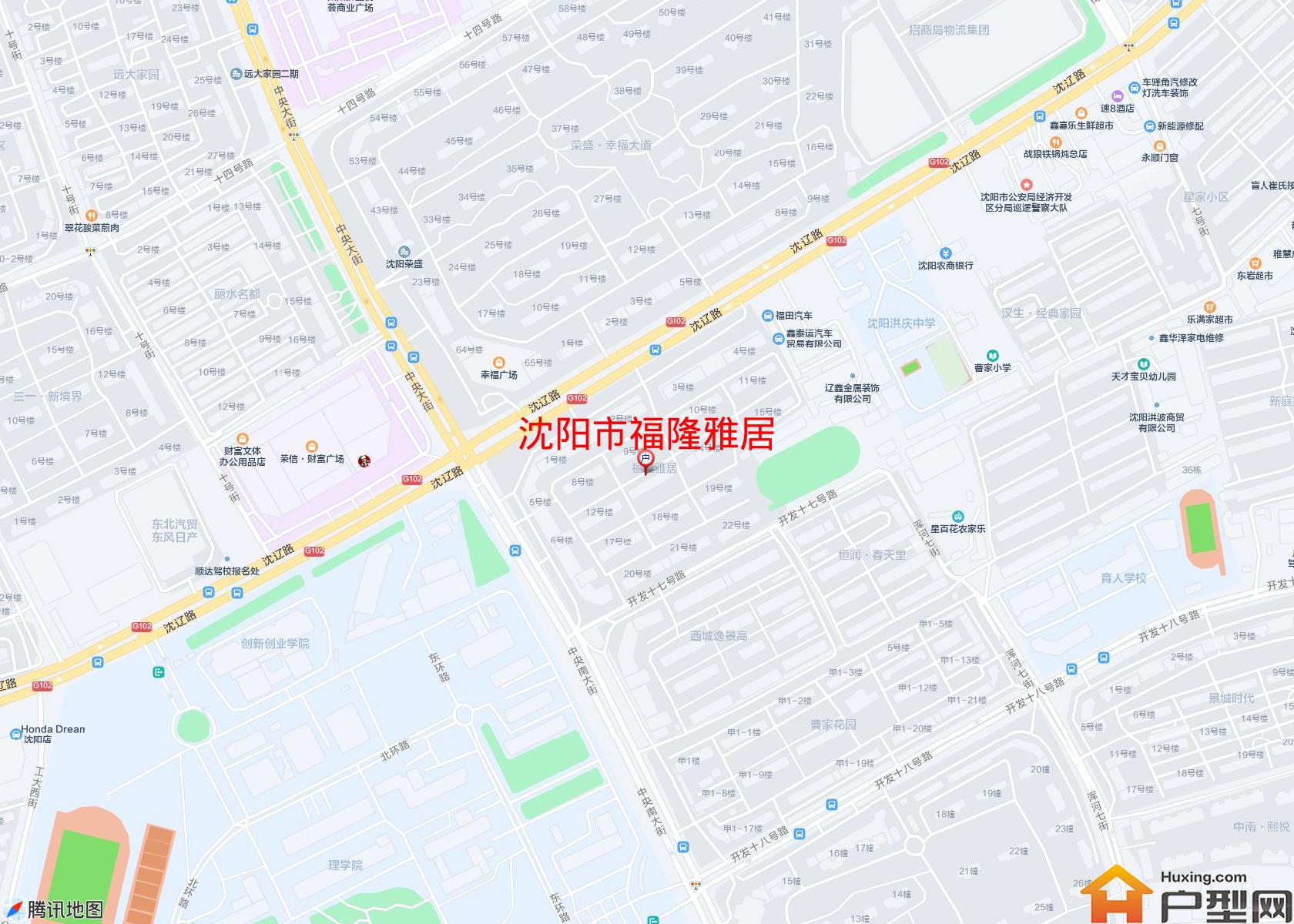 福隆雅居小区 - 户型网