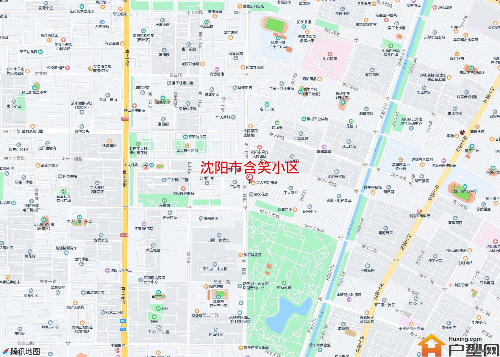 含笑小区小区 - 户型网