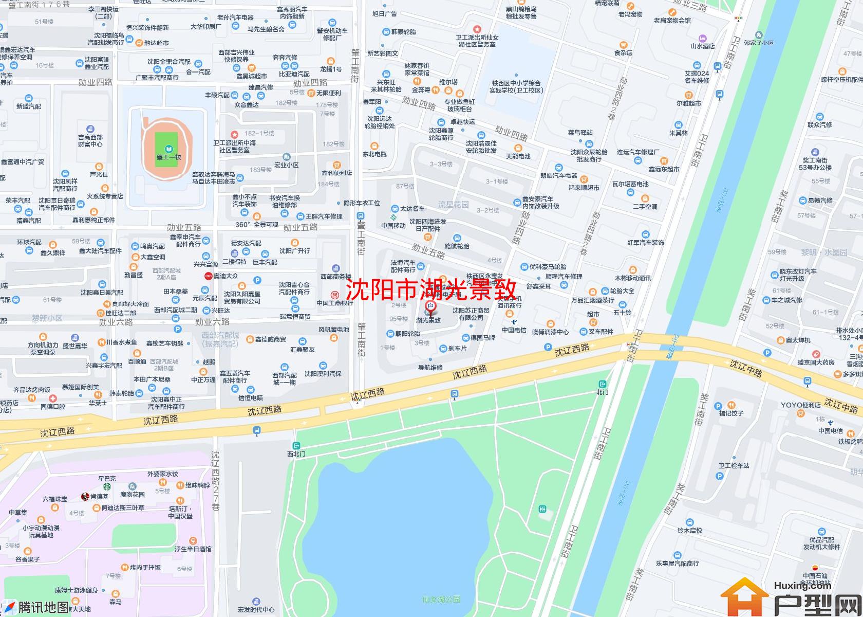 湖光景致小区 - 户型网 湖光景致小区 - 户型网