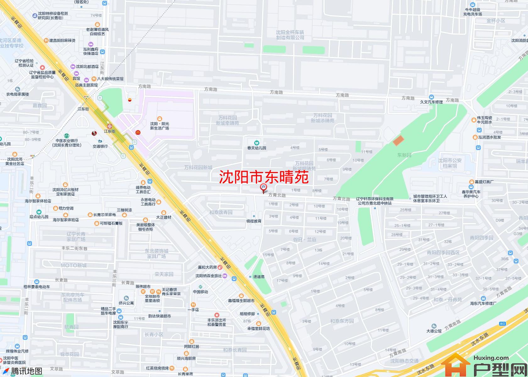 东晴苑小区 - 户型网