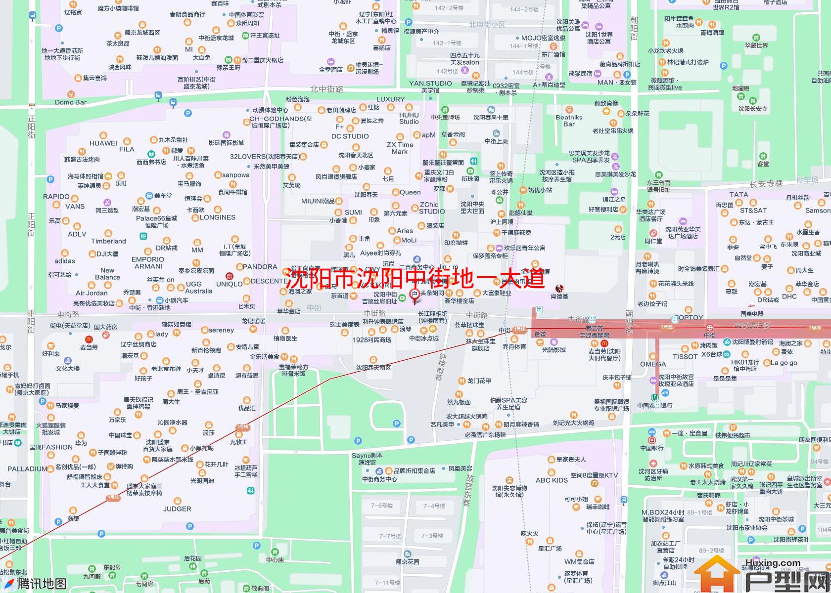 沈阳中街地一大道小区 - 户型网