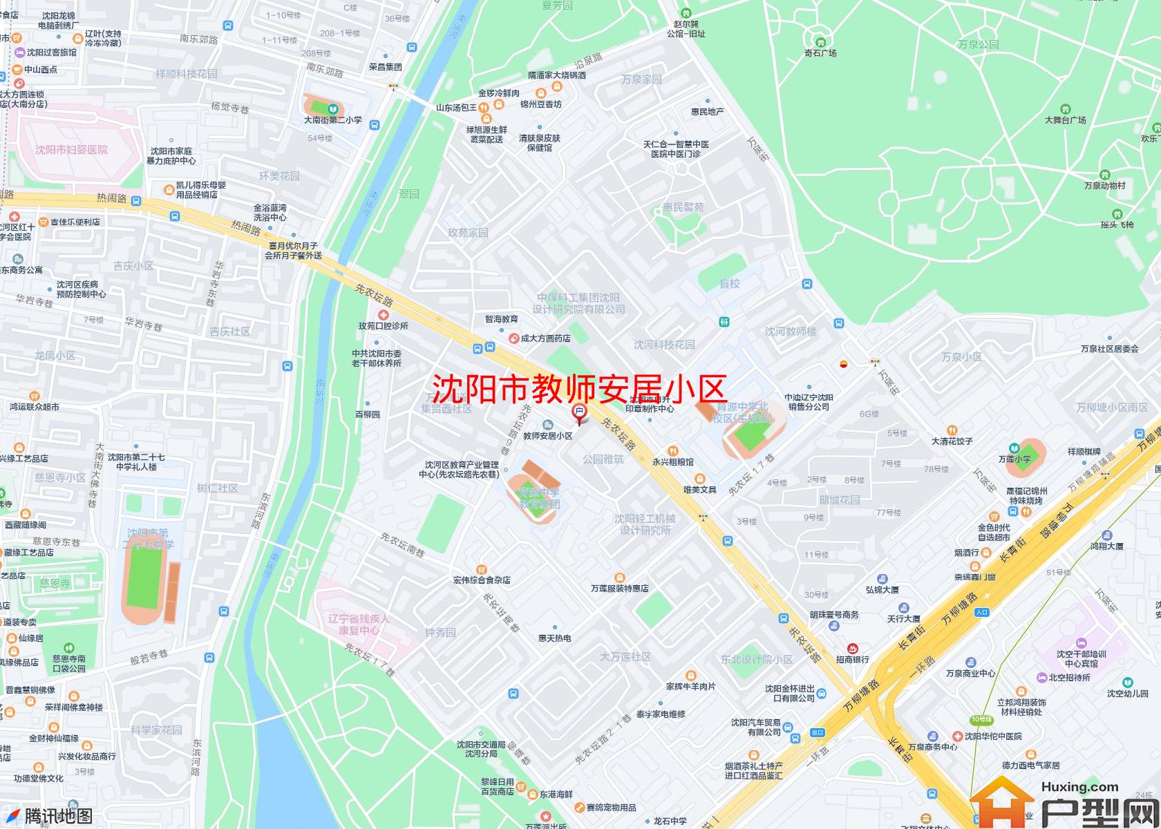 教师安居小区小区 - 户型网