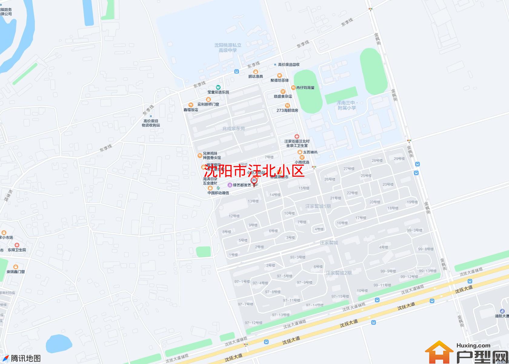 汪北小区小区 - 户型网