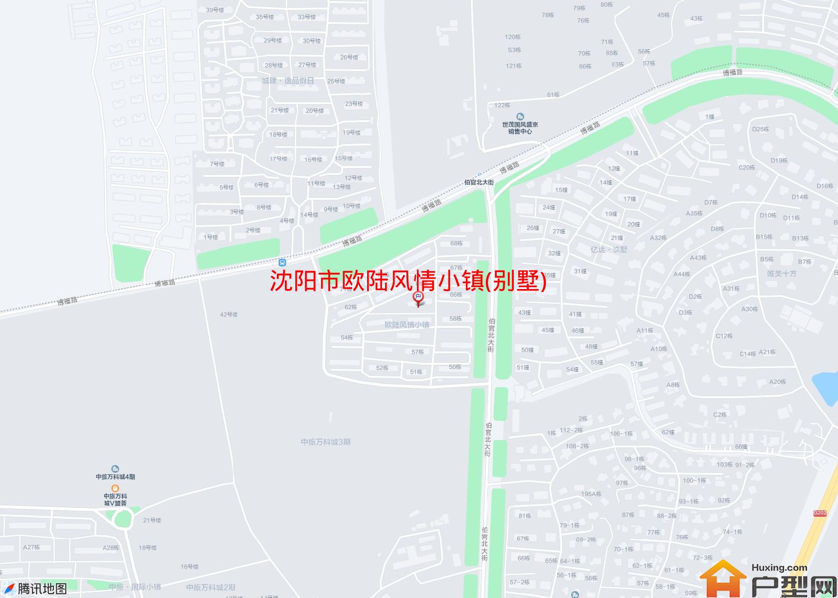 欧陆风情小镇(别墅)小区 - 户型网