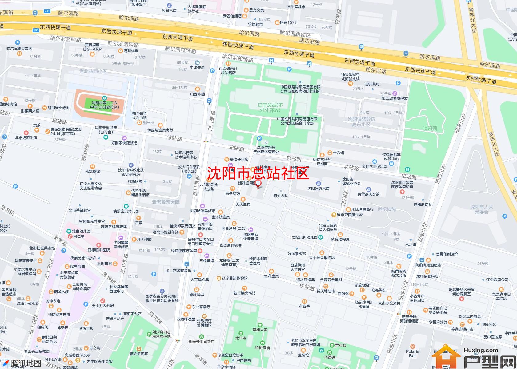 总站社区小区 - 户型网