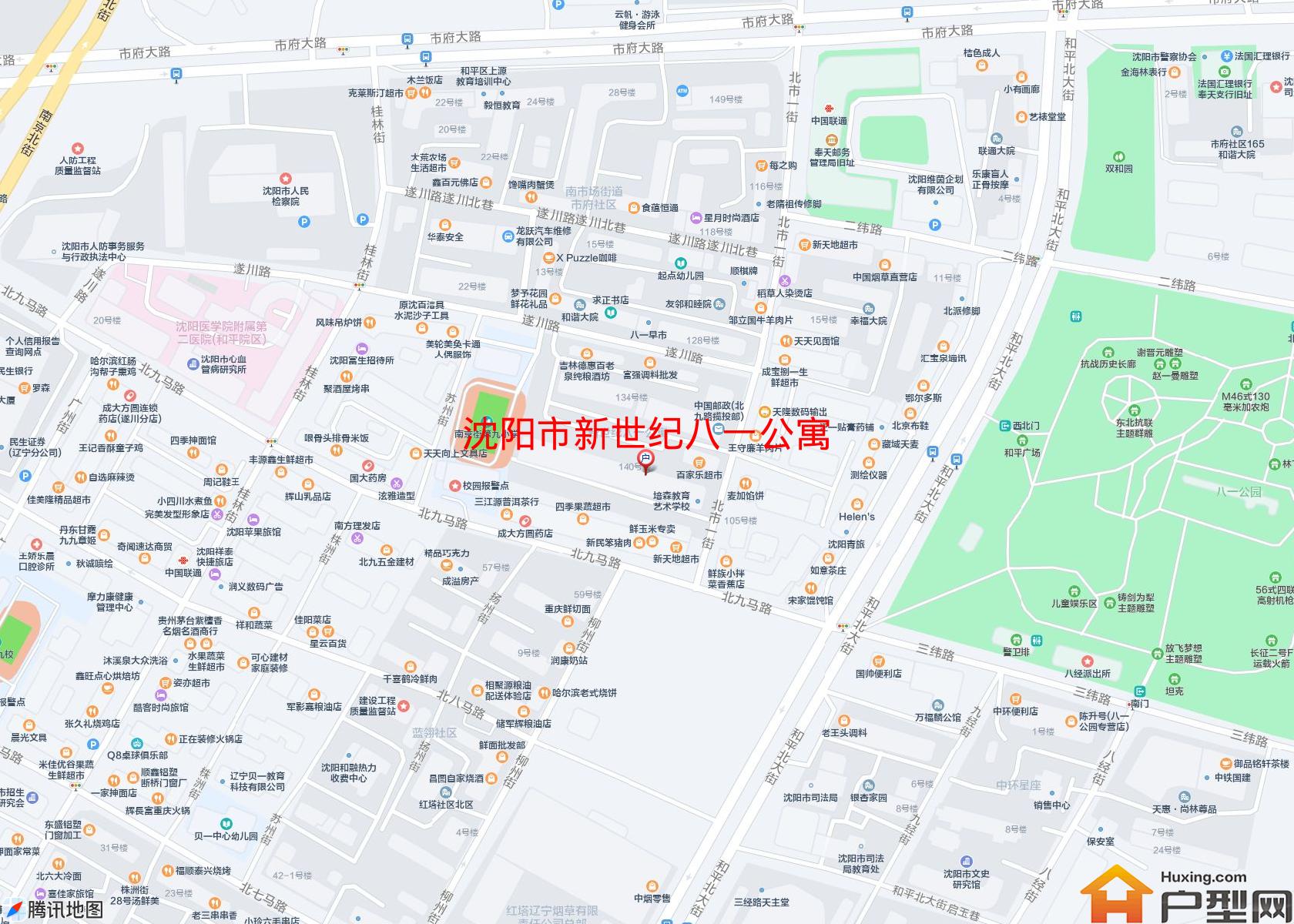 新世纪八一公寓小区 - 户型网 新世纪八一公寓小区 - 户型网