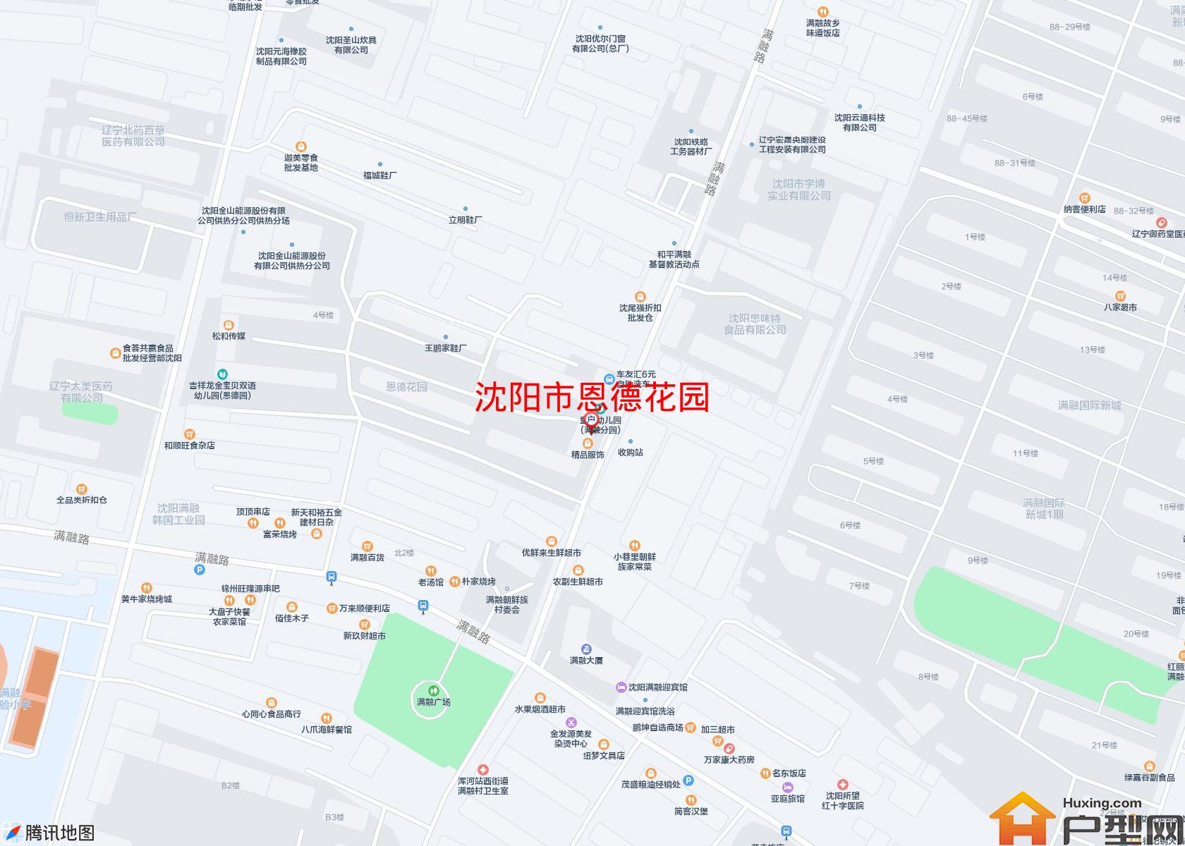 恩德花园小区 - 户型网