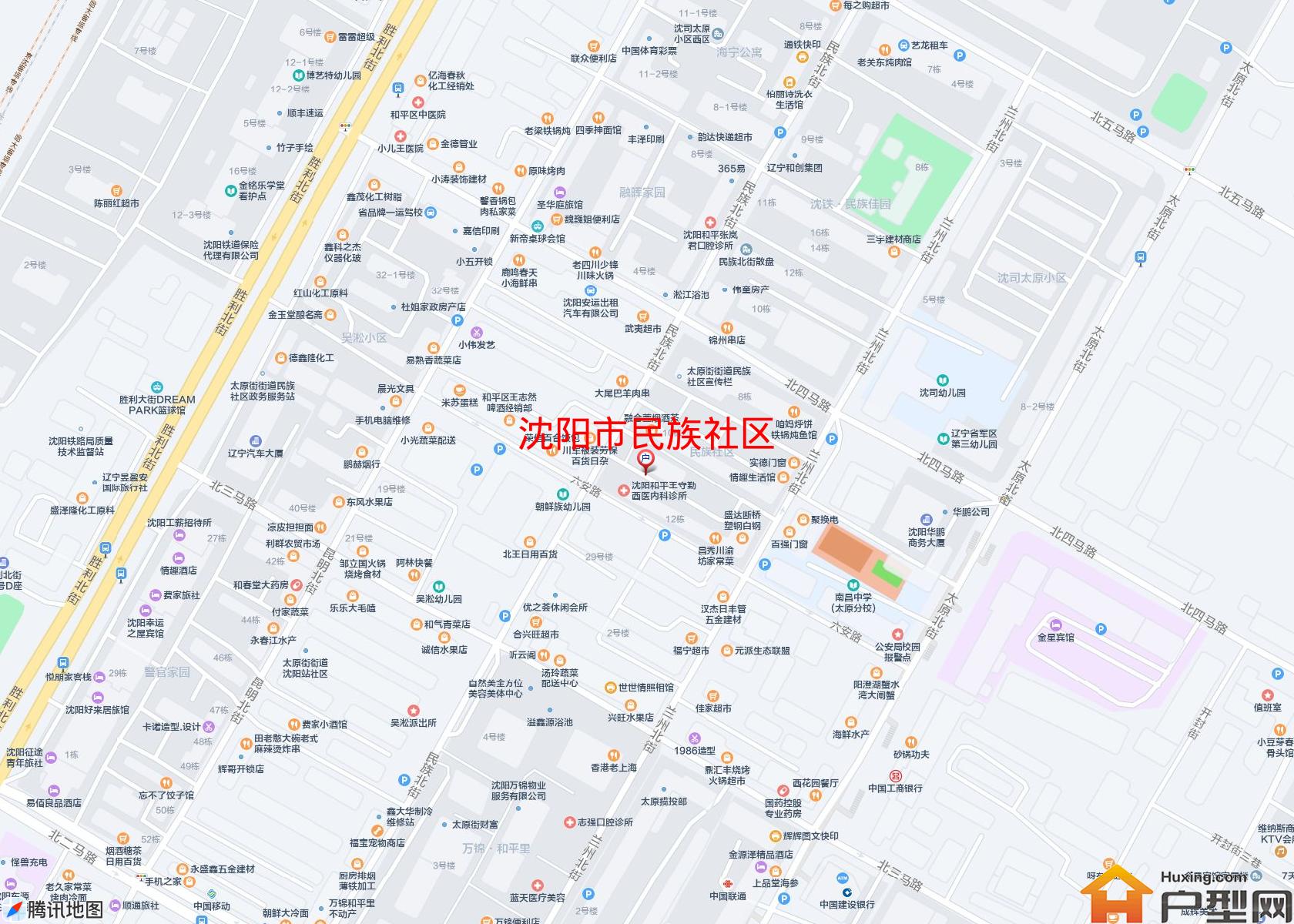 民族社区小区 - 户型网