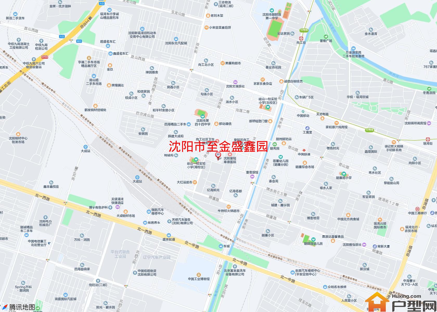 至金盛鑫园小区 - 户型网
