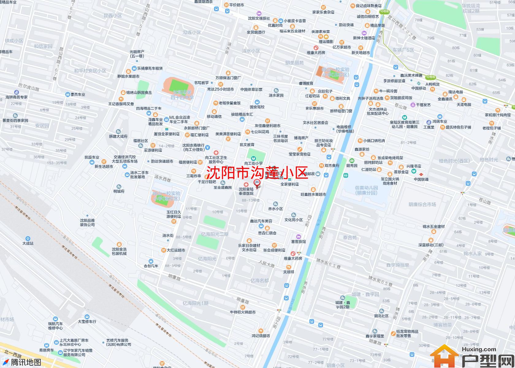 沟莲小区小区 - 户型网