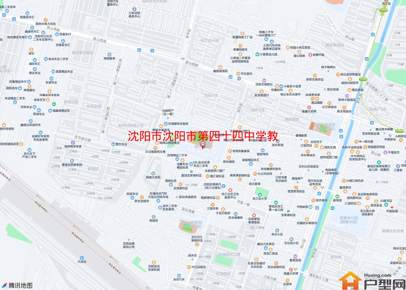 沈阳市第四十四中学教工住宅楼小区 - 户型网