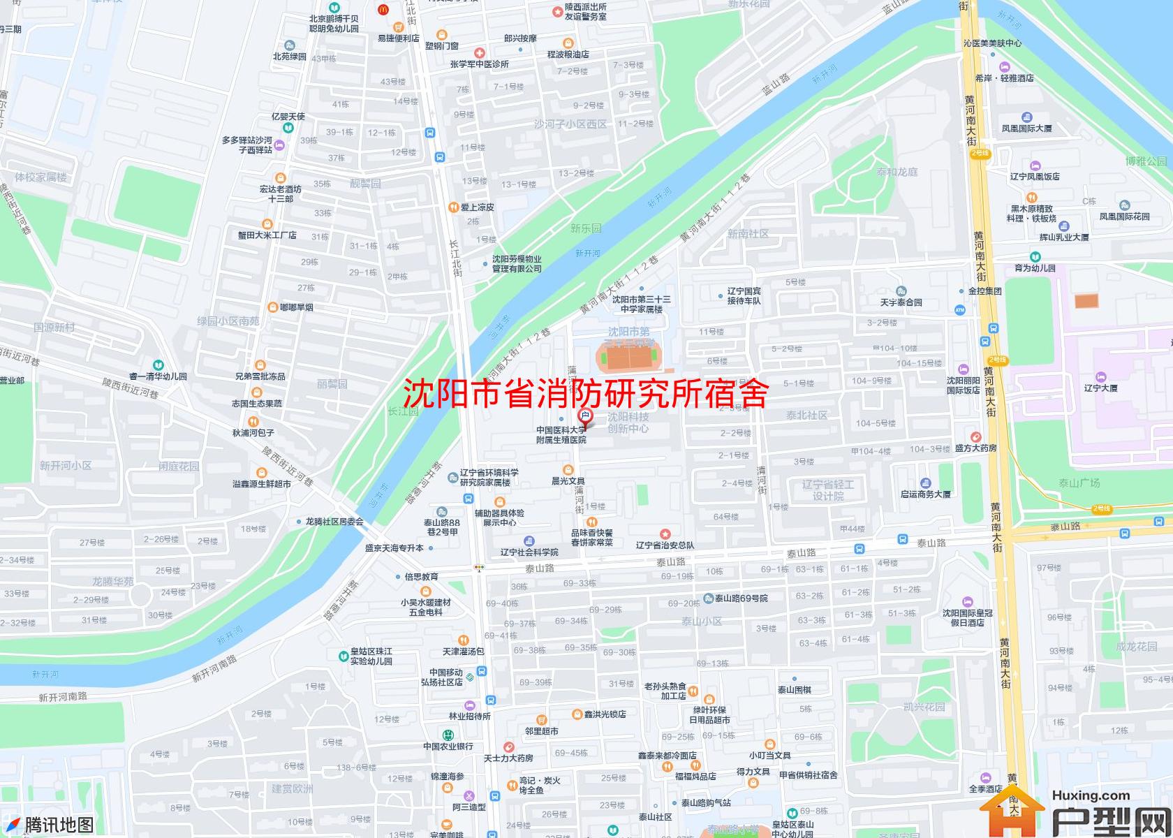 省消防研究所宿舍小区 - 户型网