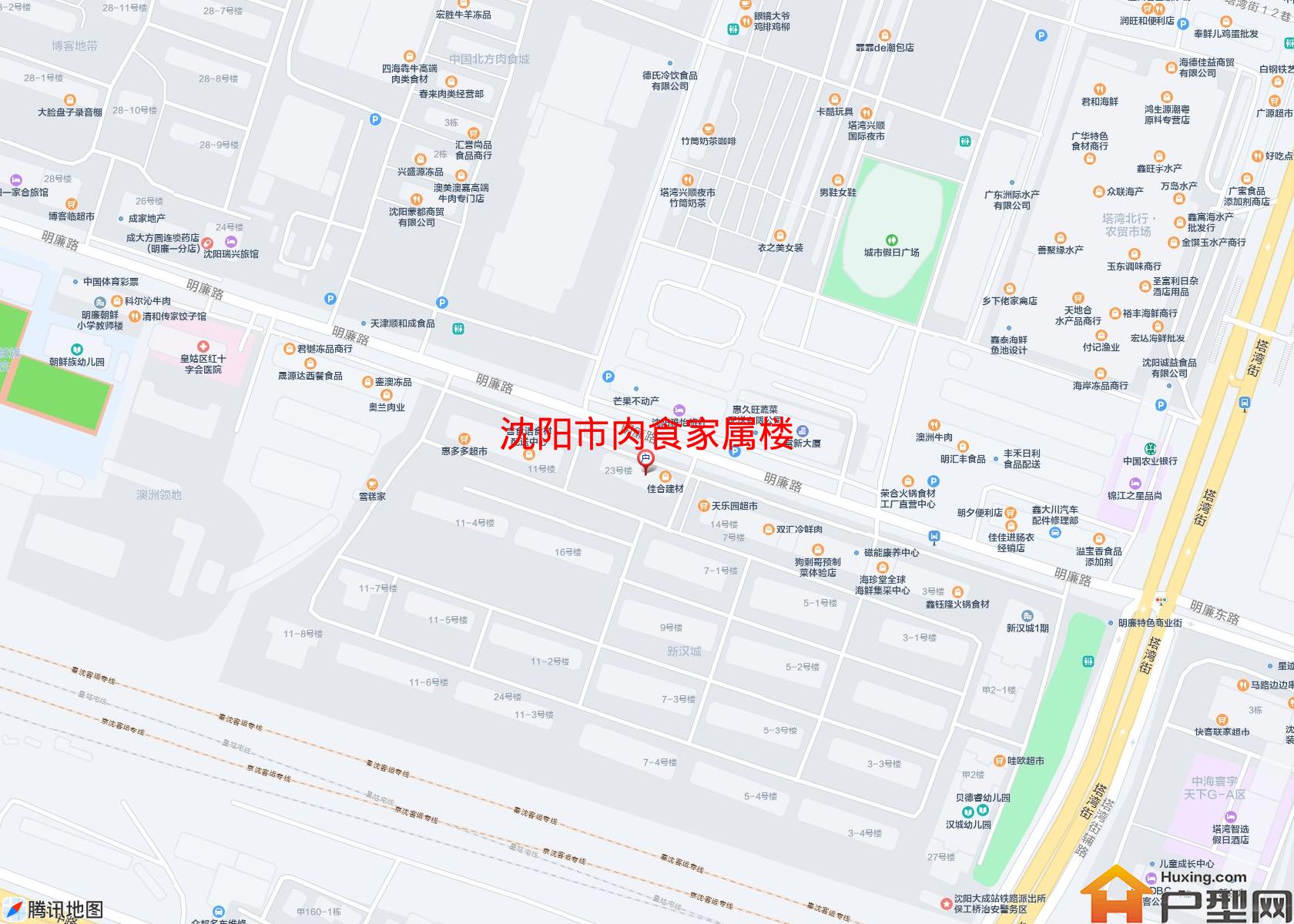 肉食家属楼小区 - 户型网