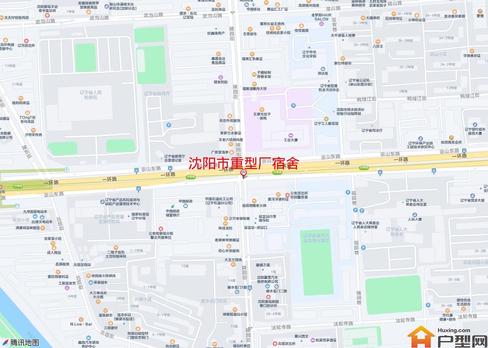 重型厂宿舍小区 - 户型网