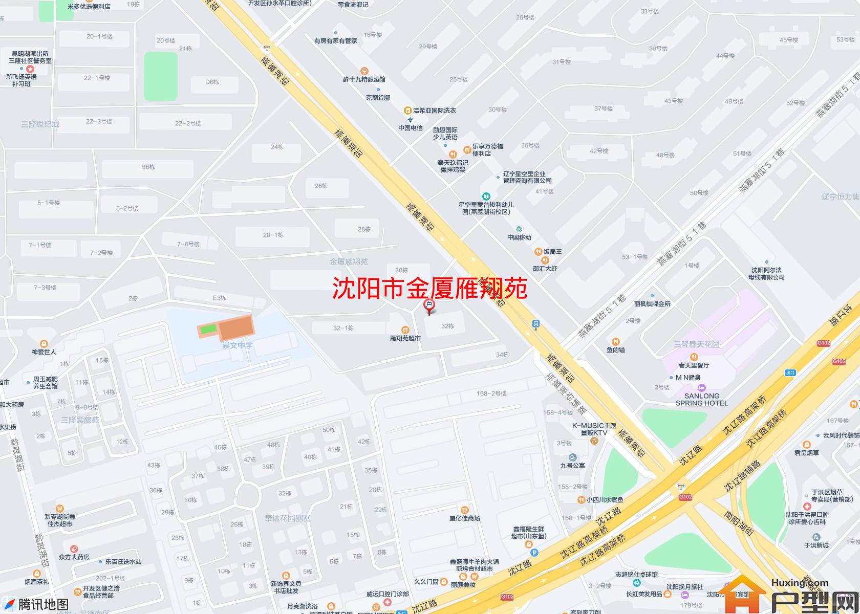 金厦雁翔苑小区 - 户型网