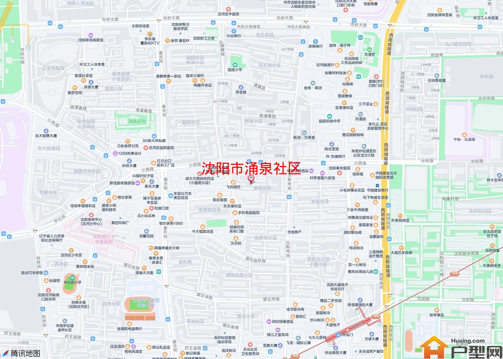 涌泉社区小区 - 户型网