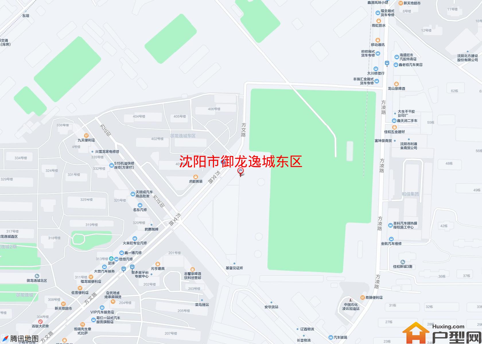 御龙逸城东区小区 - 户型网
