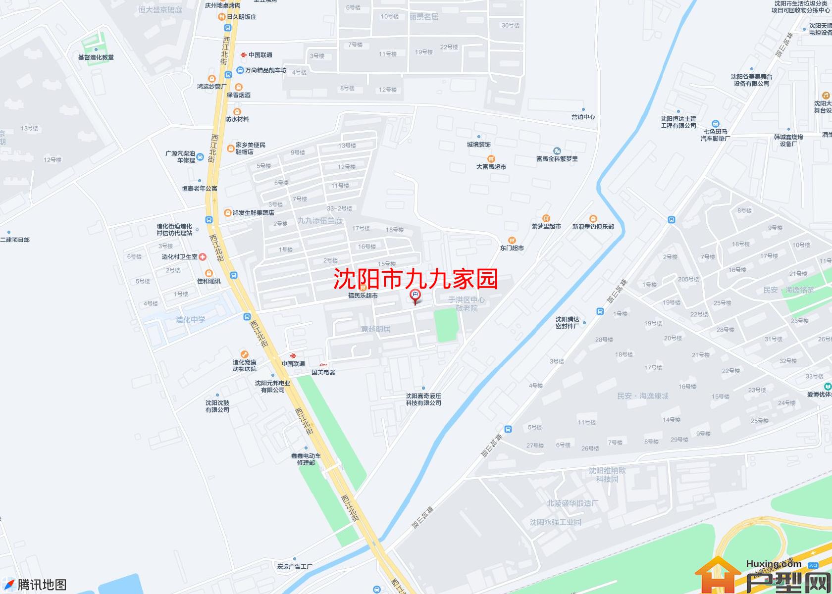 九九家园小区 - 户型网