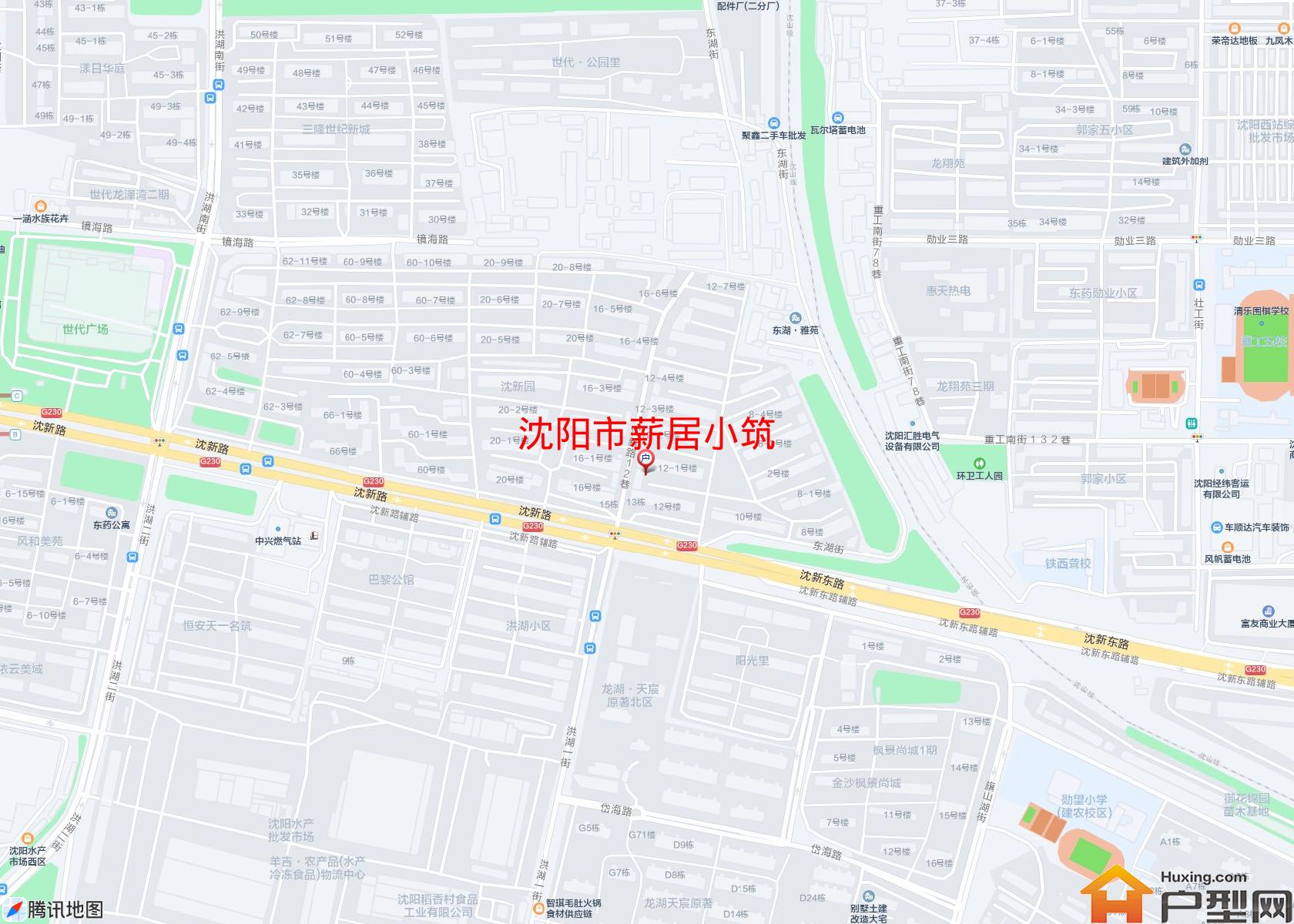薪居小筑小区 - 户型网