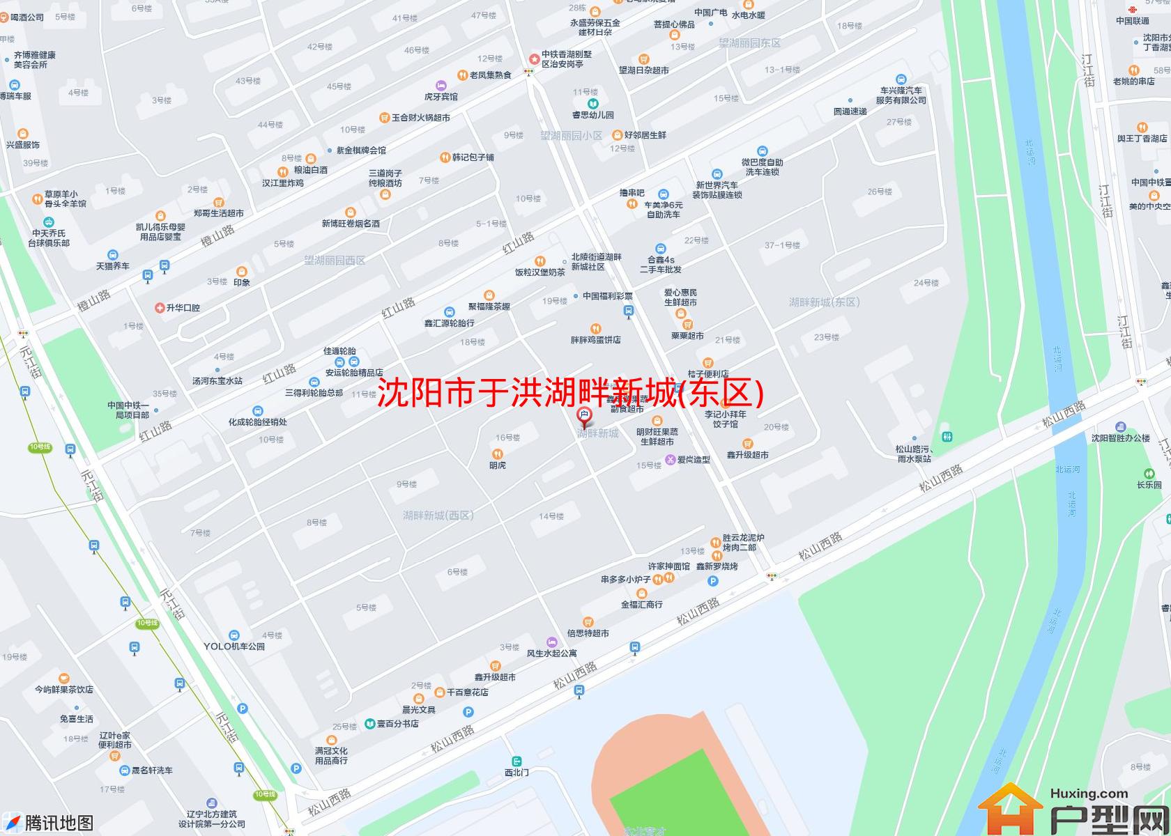 于洪湖畔新城(东区)小区 - 户型网