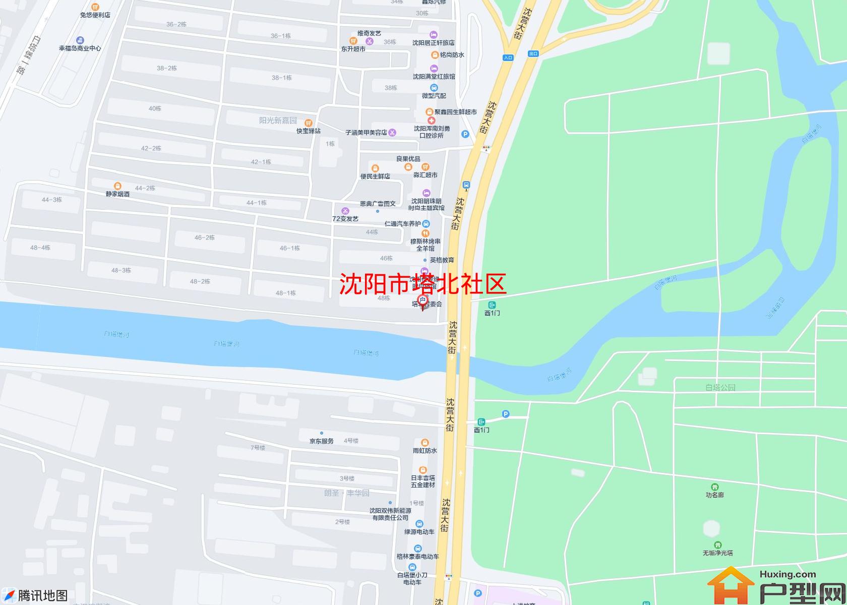 塔北社区小区 - 户型网