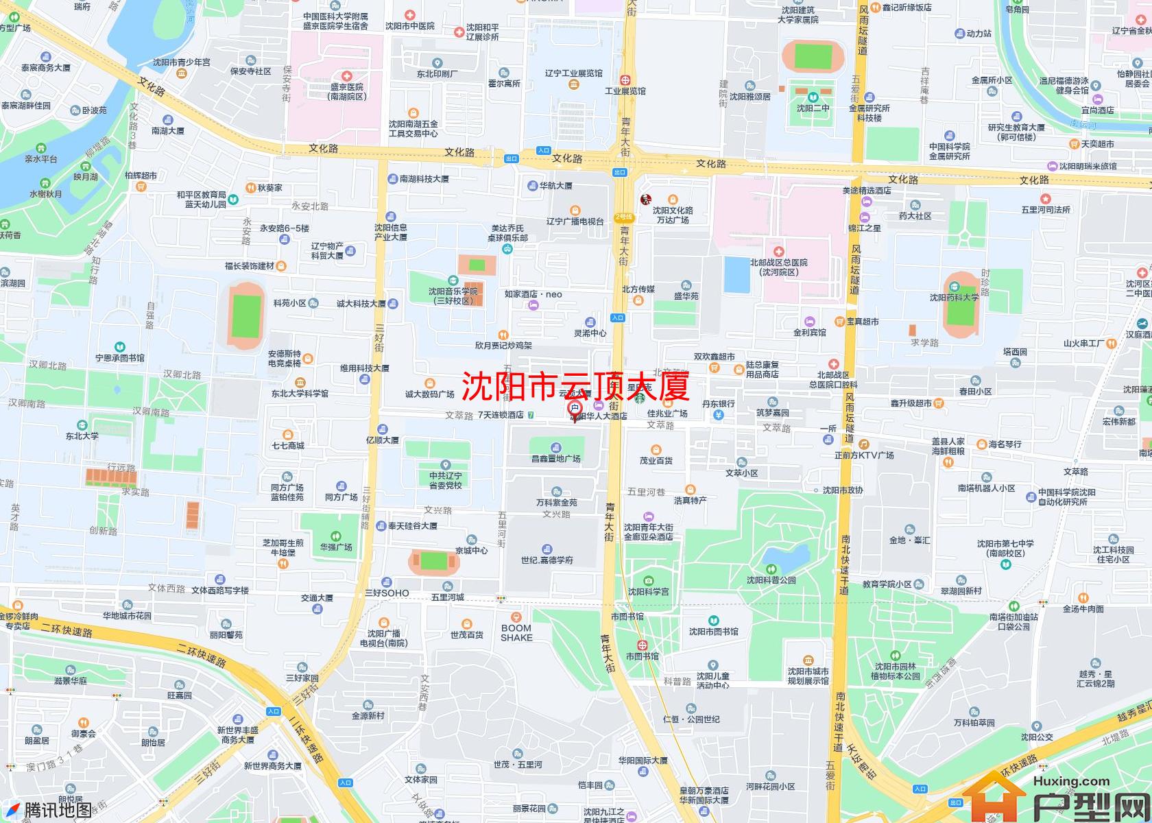 云顶大厦小区 - 户型网