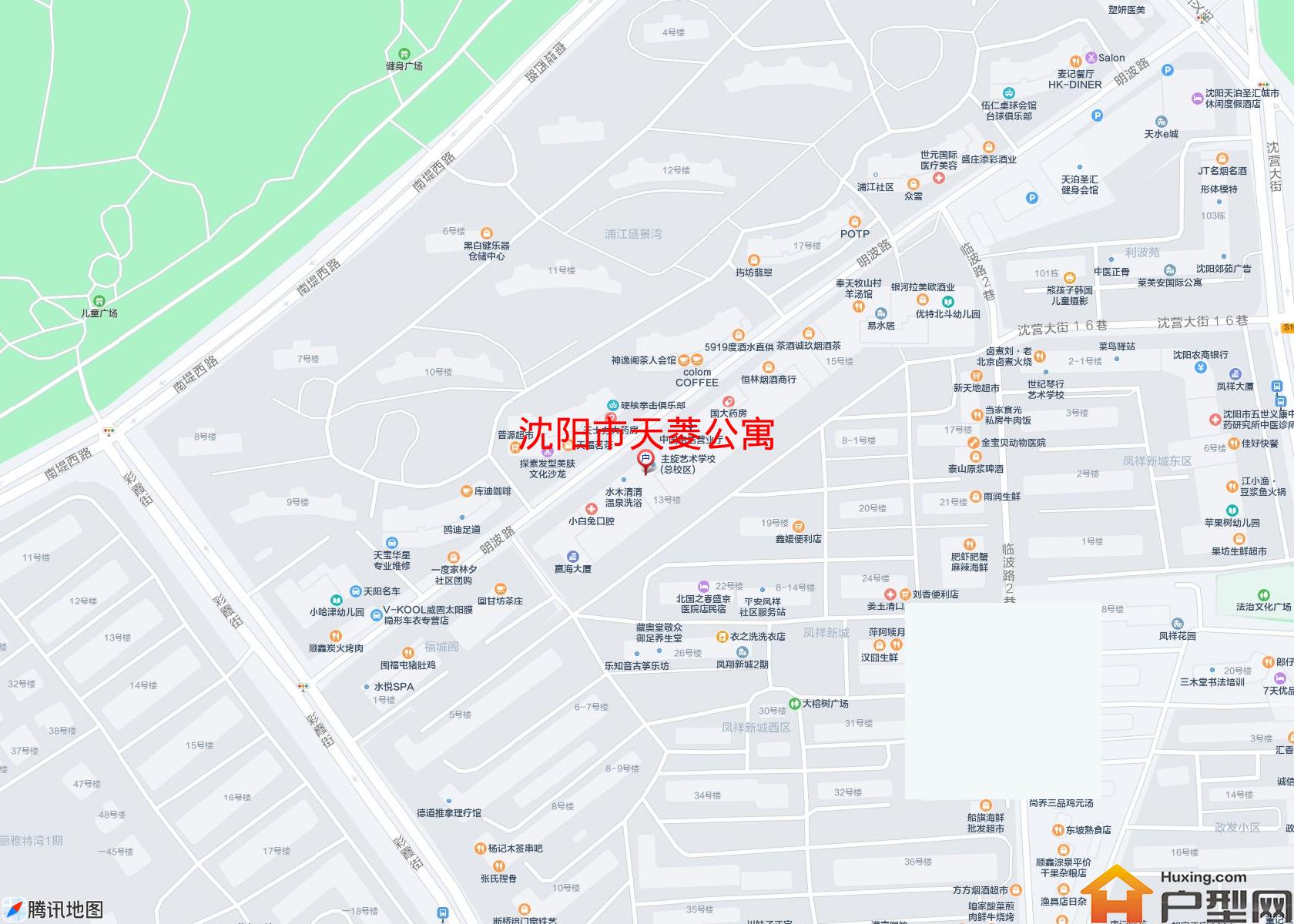天菱公寓小区 - 户型网