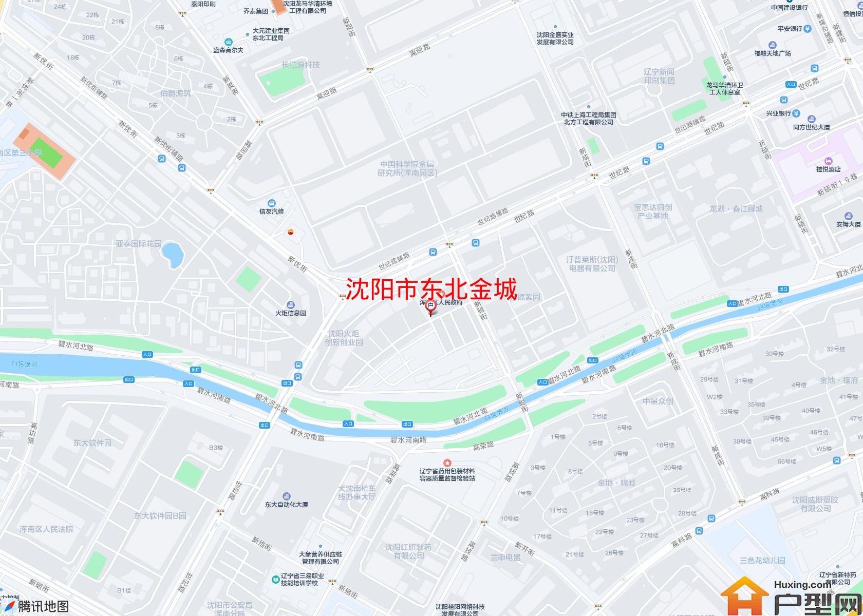 东北金城小区 - 户型网