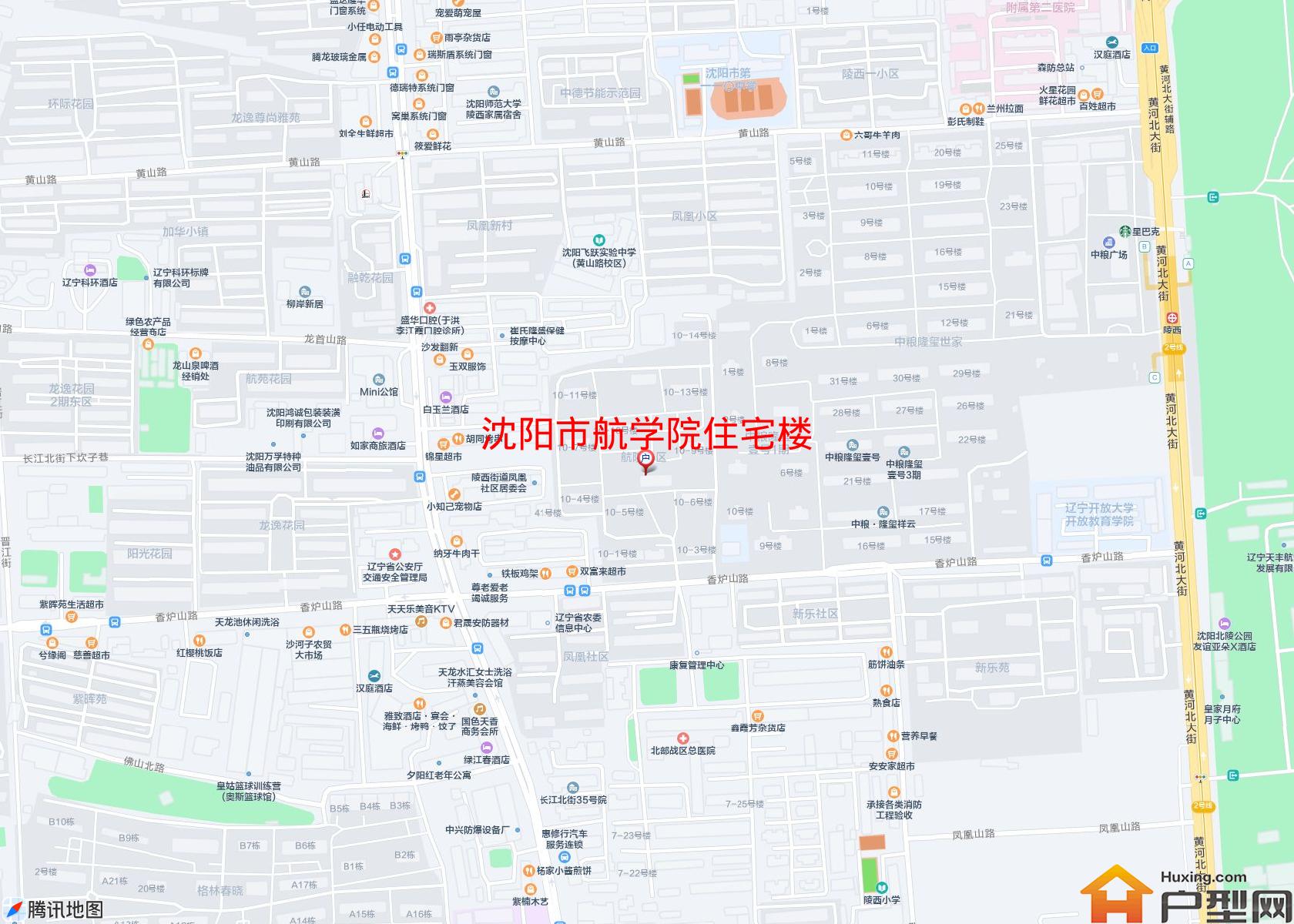 航学院住宅楼小区 - 户型网