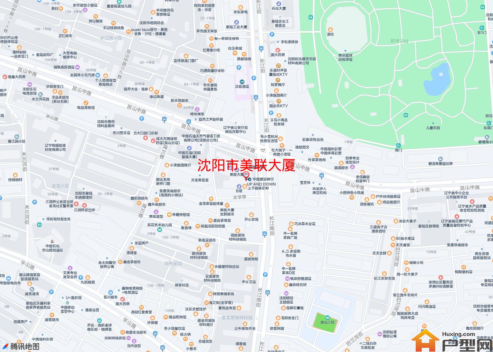美联大厦小区 - 户型网