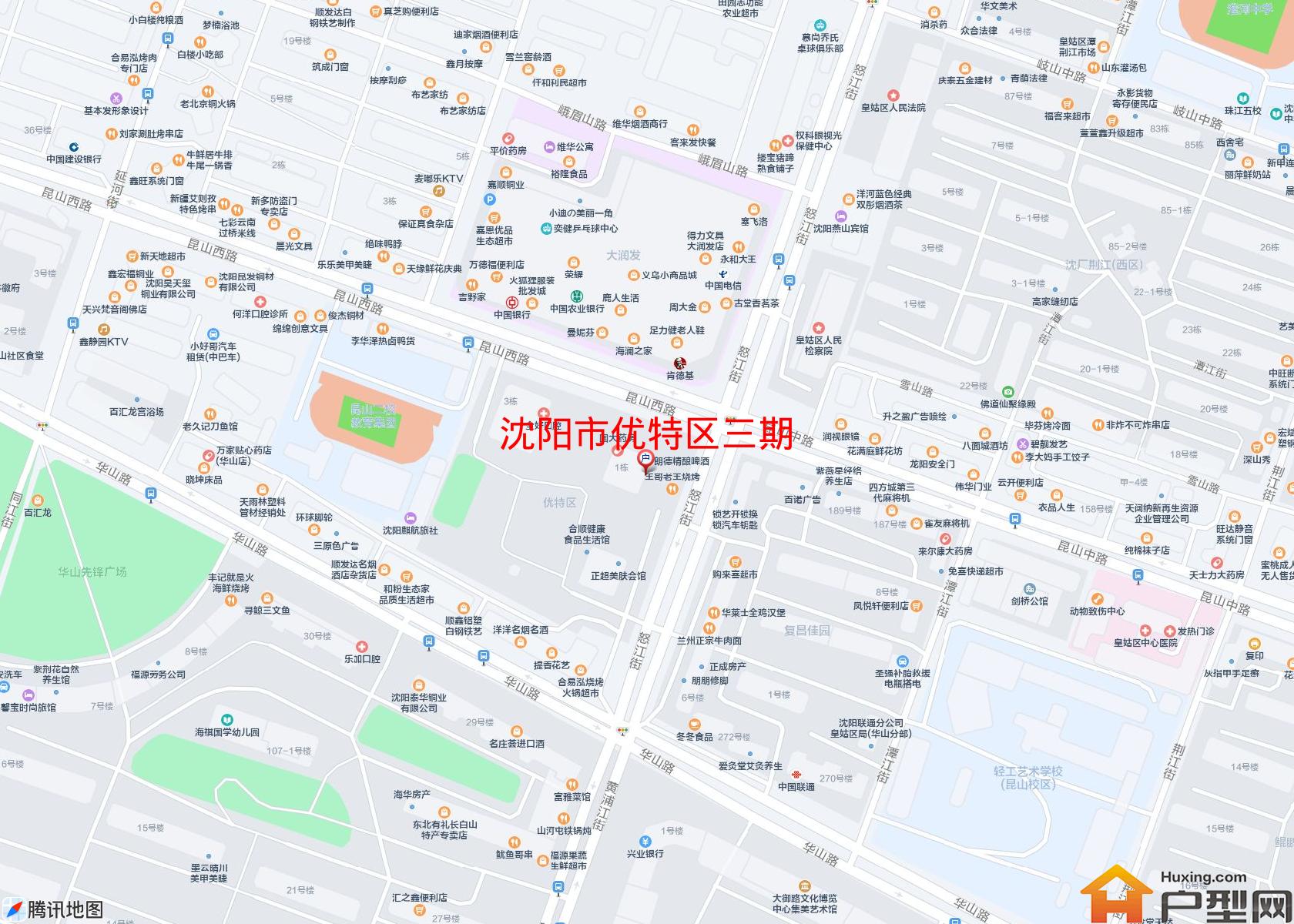 优特区三期小区 - 户型网