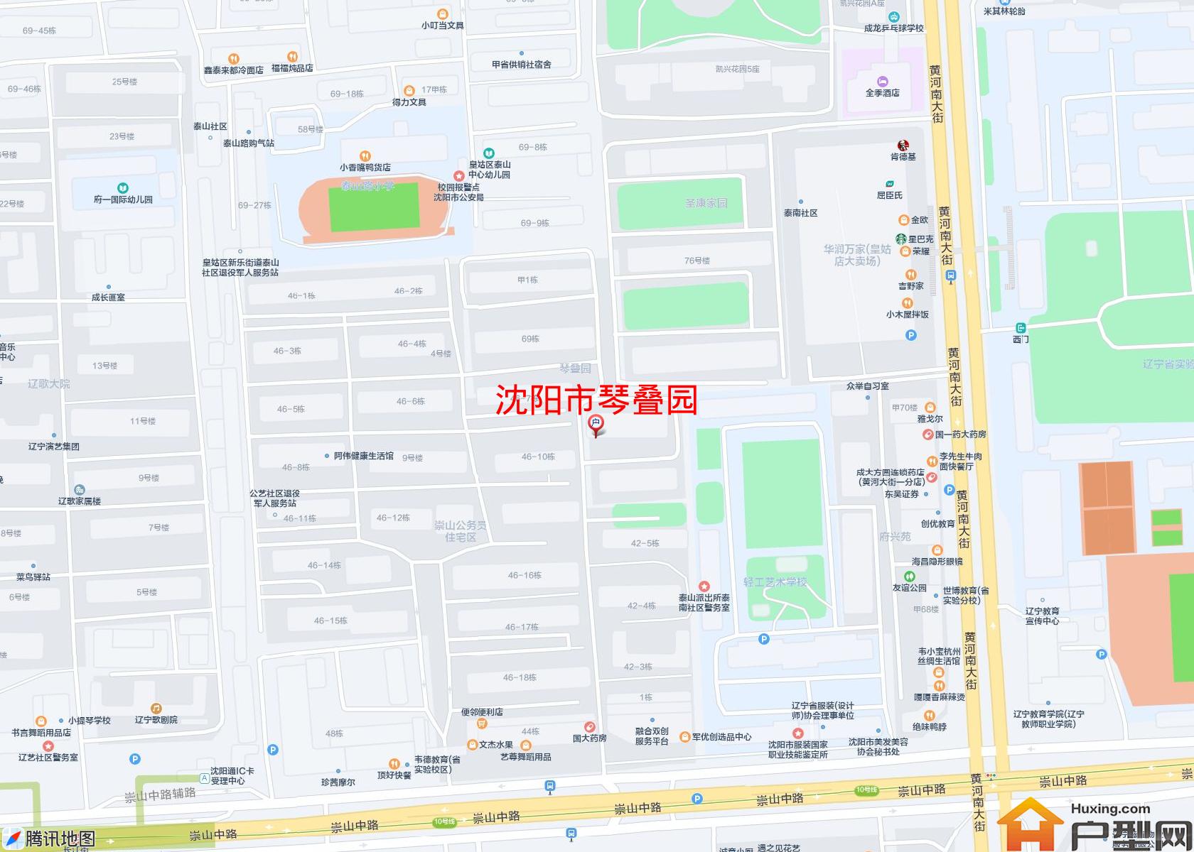 琴叠园小区 - 户型网