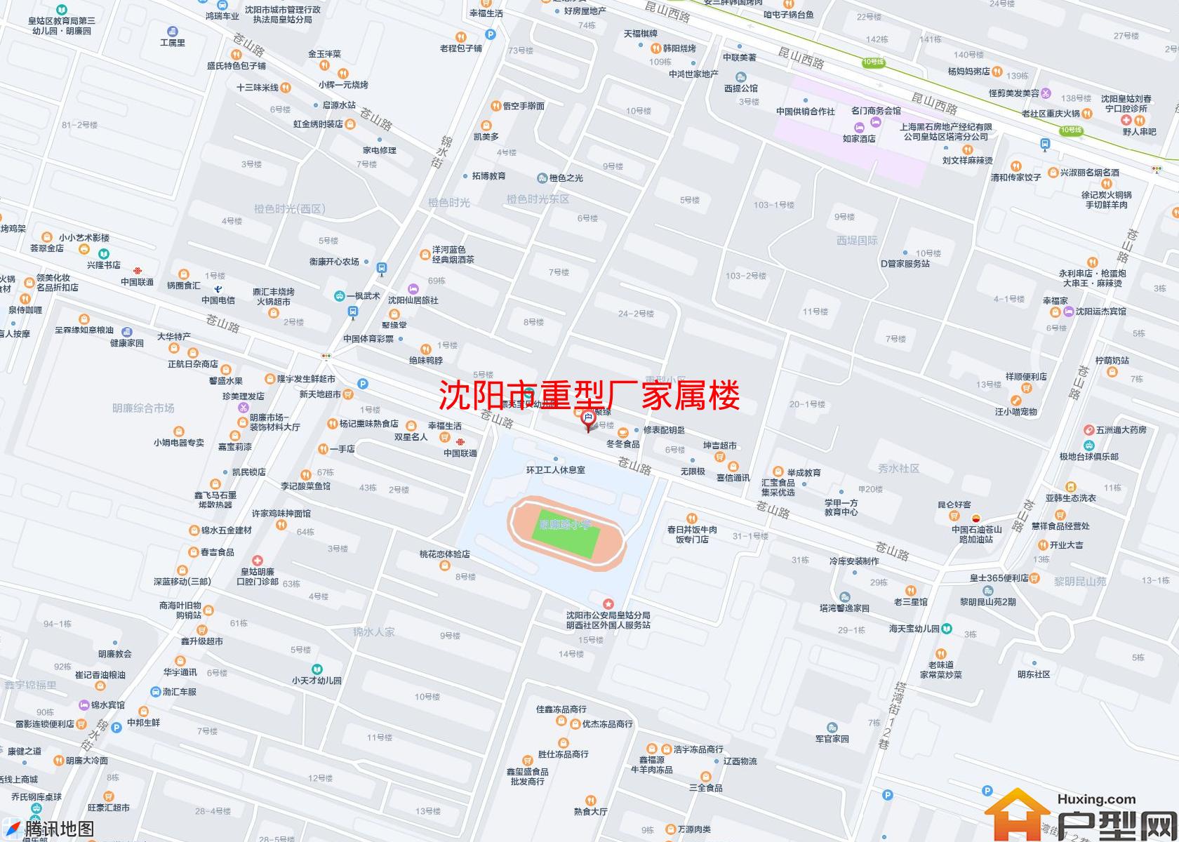 重型厂家属楼小区 - 户型网