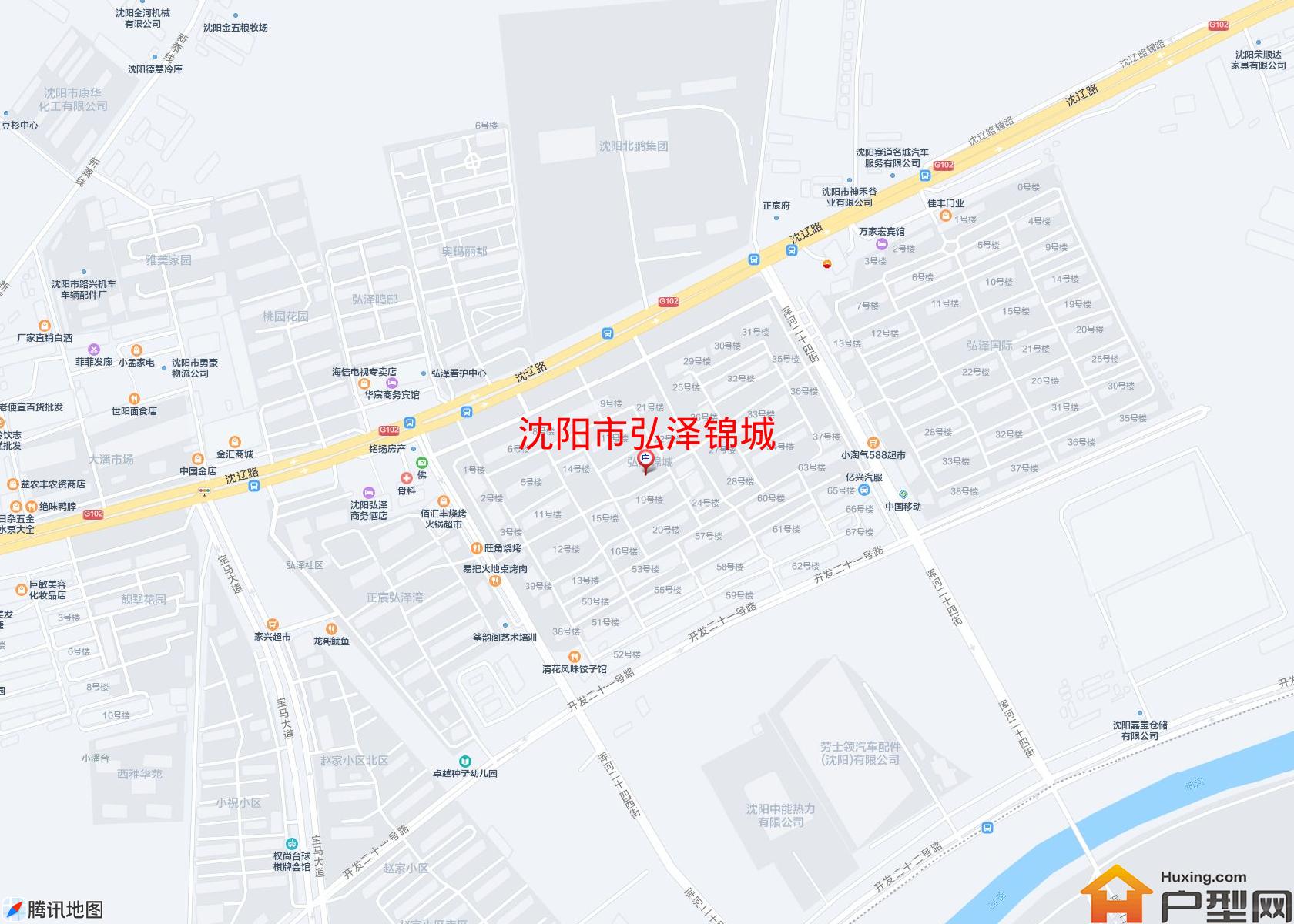 弘泽锦城小区 - 户型网 弘泽锦城小区 - 户型网