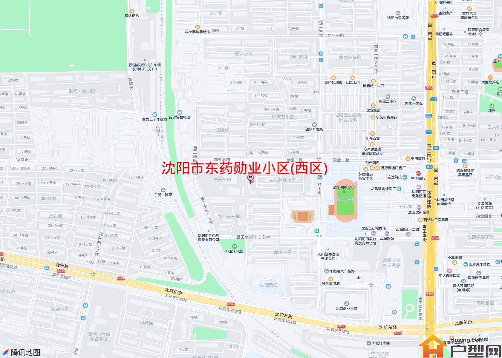 东药勋业小区(西区)小区 - 户型网