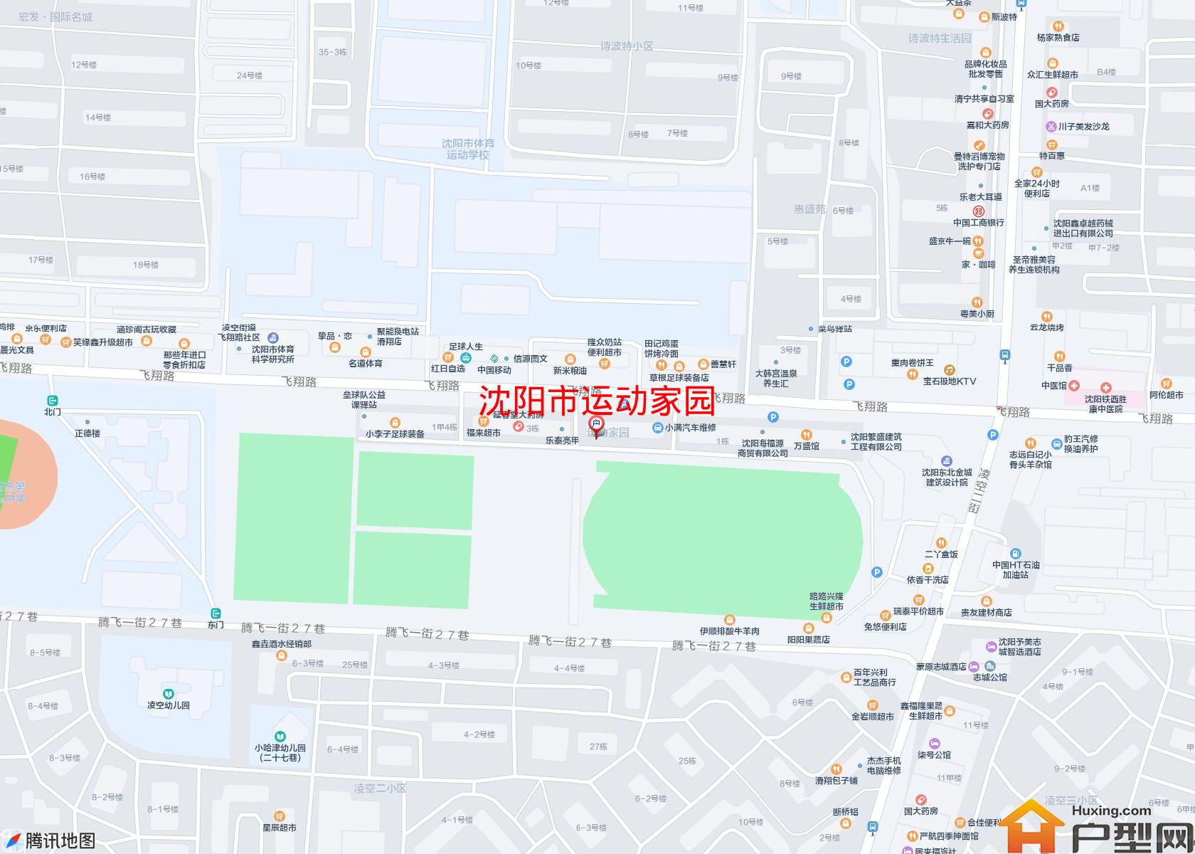 运动家园小区 - 户型网