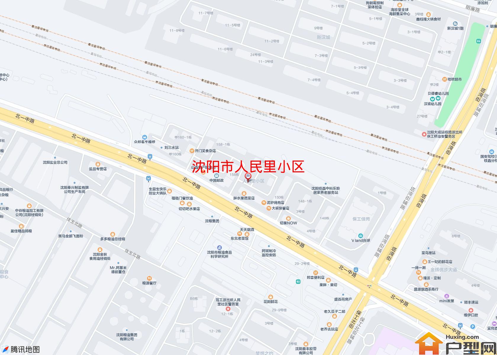 人民里小区小区 - 户型网