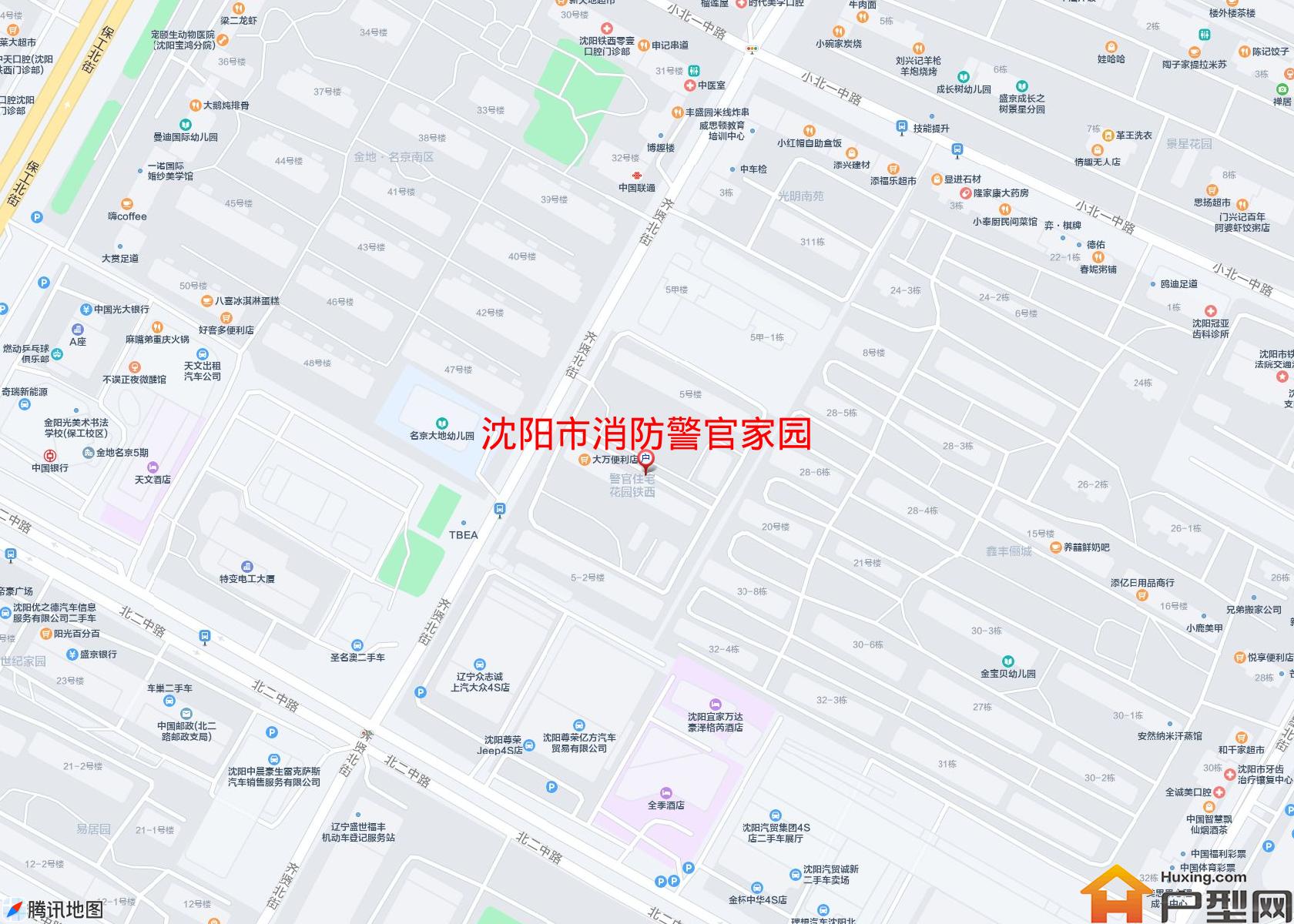消防警官家园小区 - 户型网