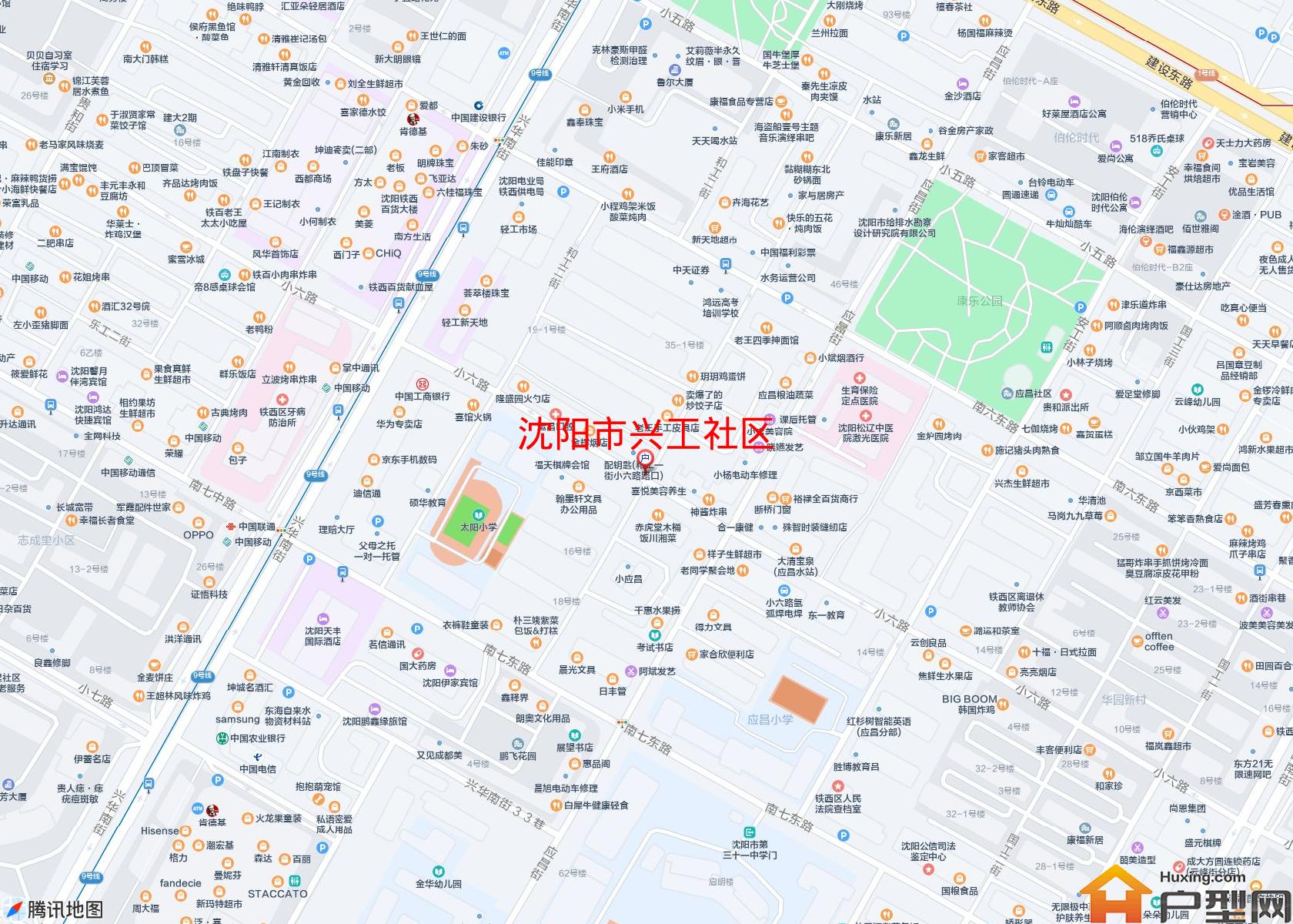 兴工社区小区 - 户型网