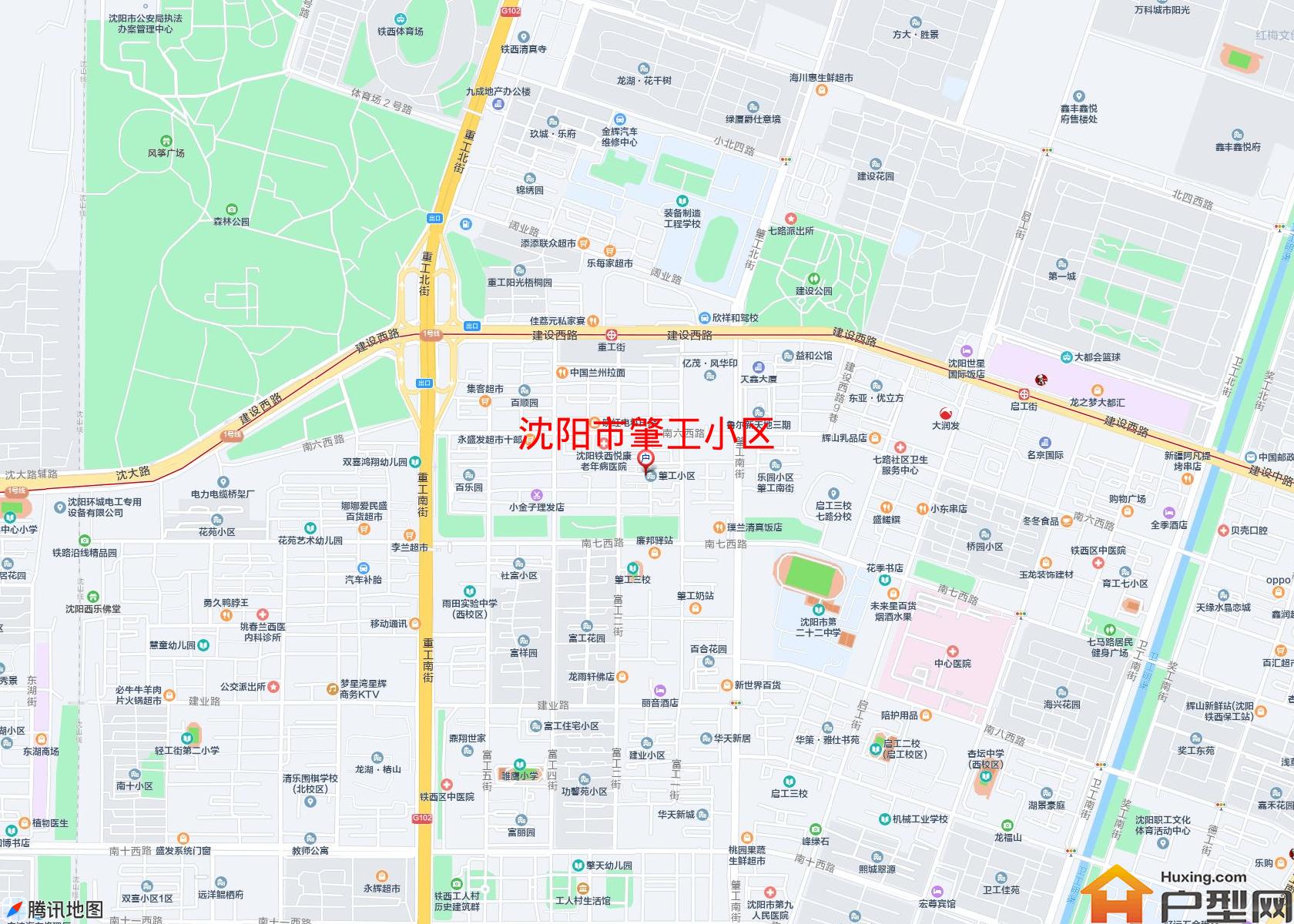 肇工小区小区 - 户型网