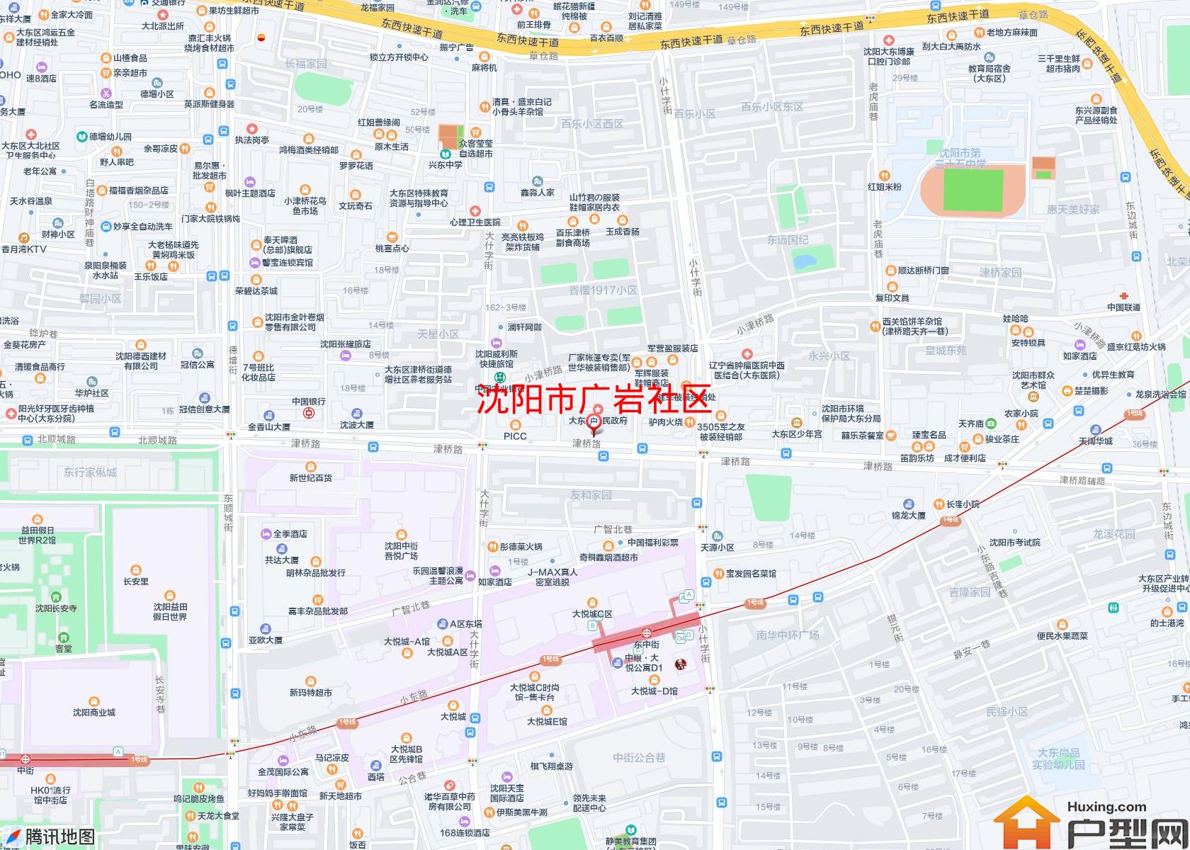 广岩社区小区 - 户型网